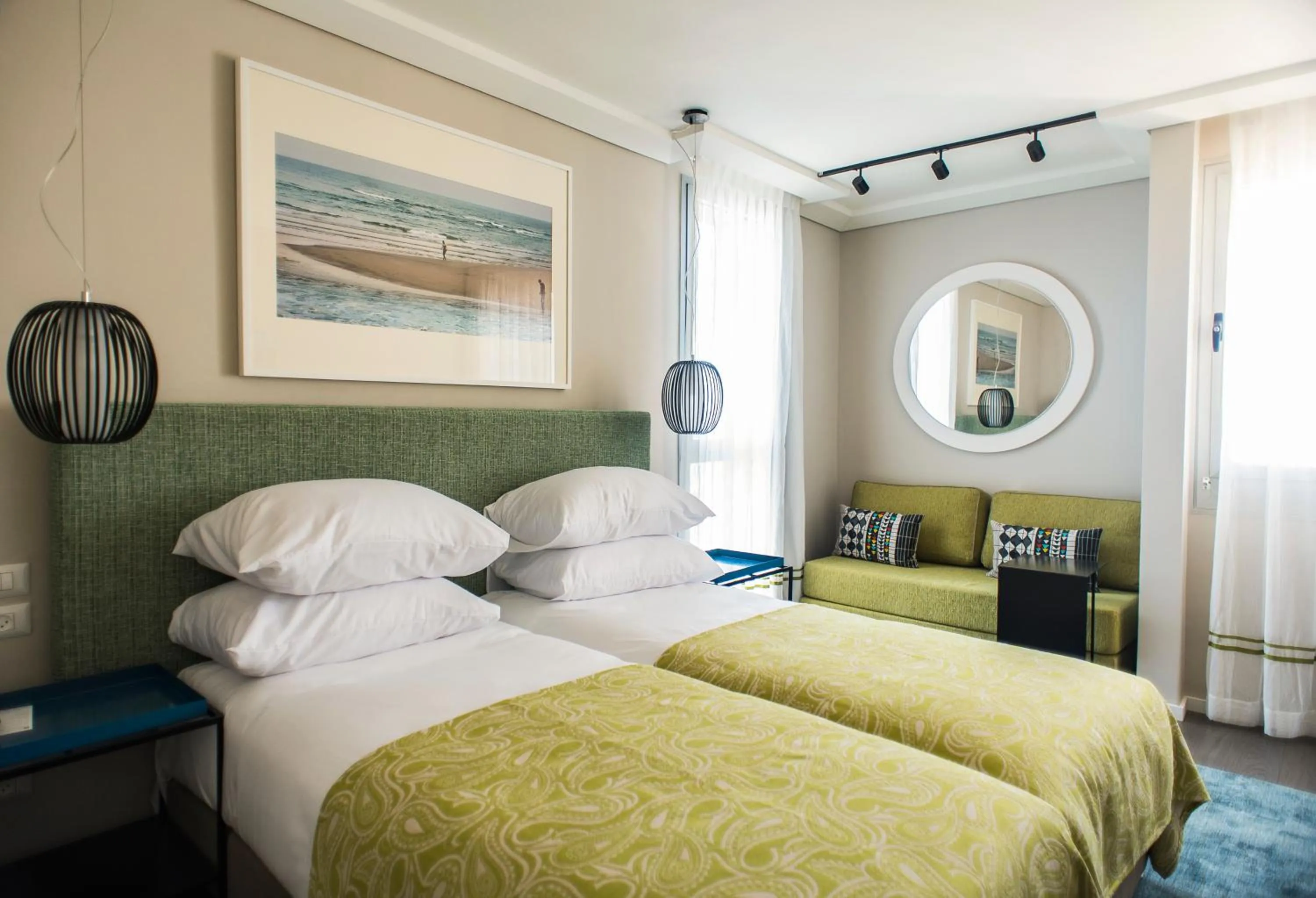 Bed in Tal By The Beach - An Atlas Boutique Hotel