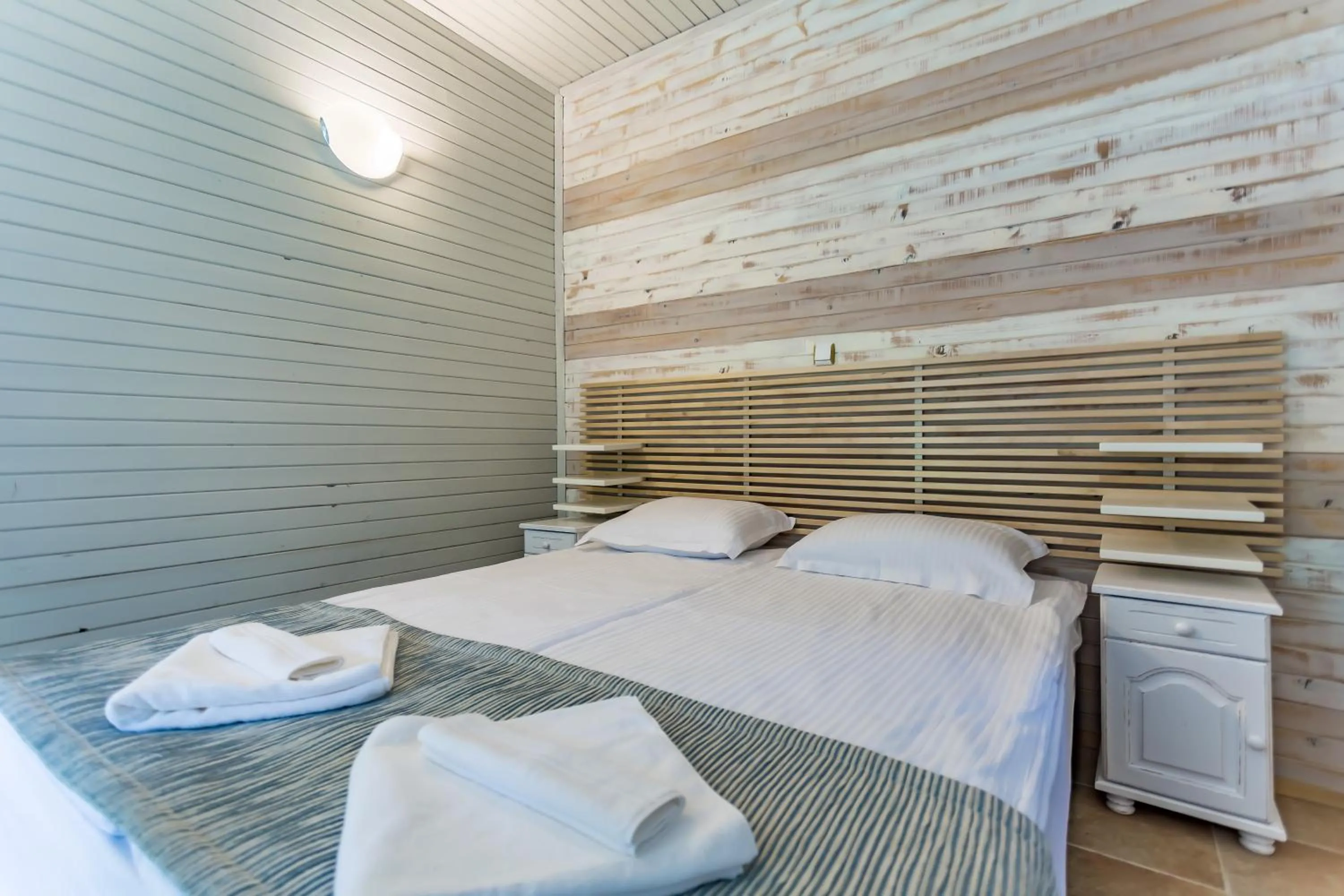 Bed in St Anastasia Hotel