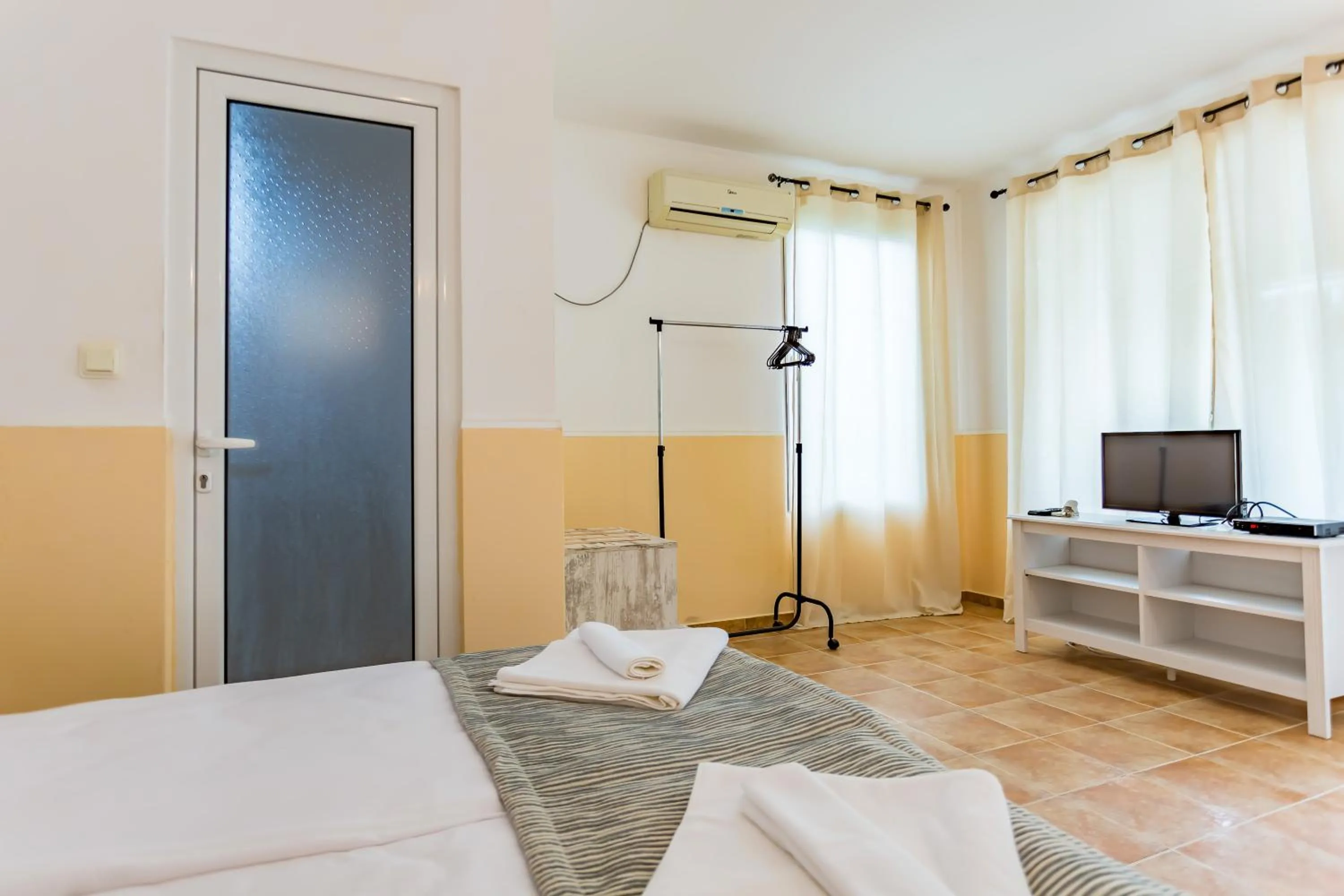 Photo of the whole room, Bed in St Anastasia Hotel