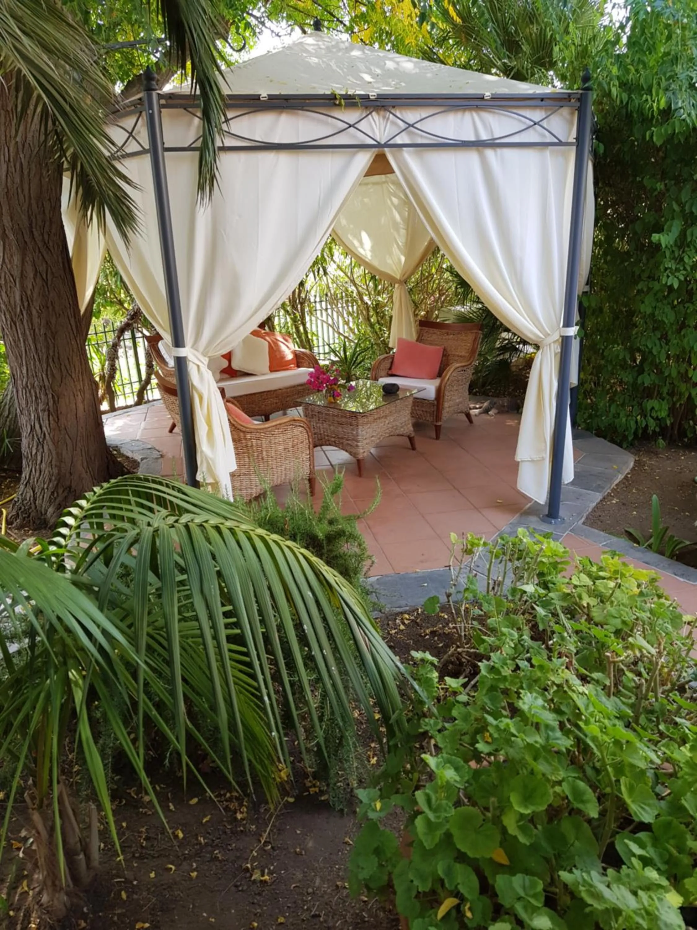 Garden in Villa Mariella Pittorino - camere in B&B