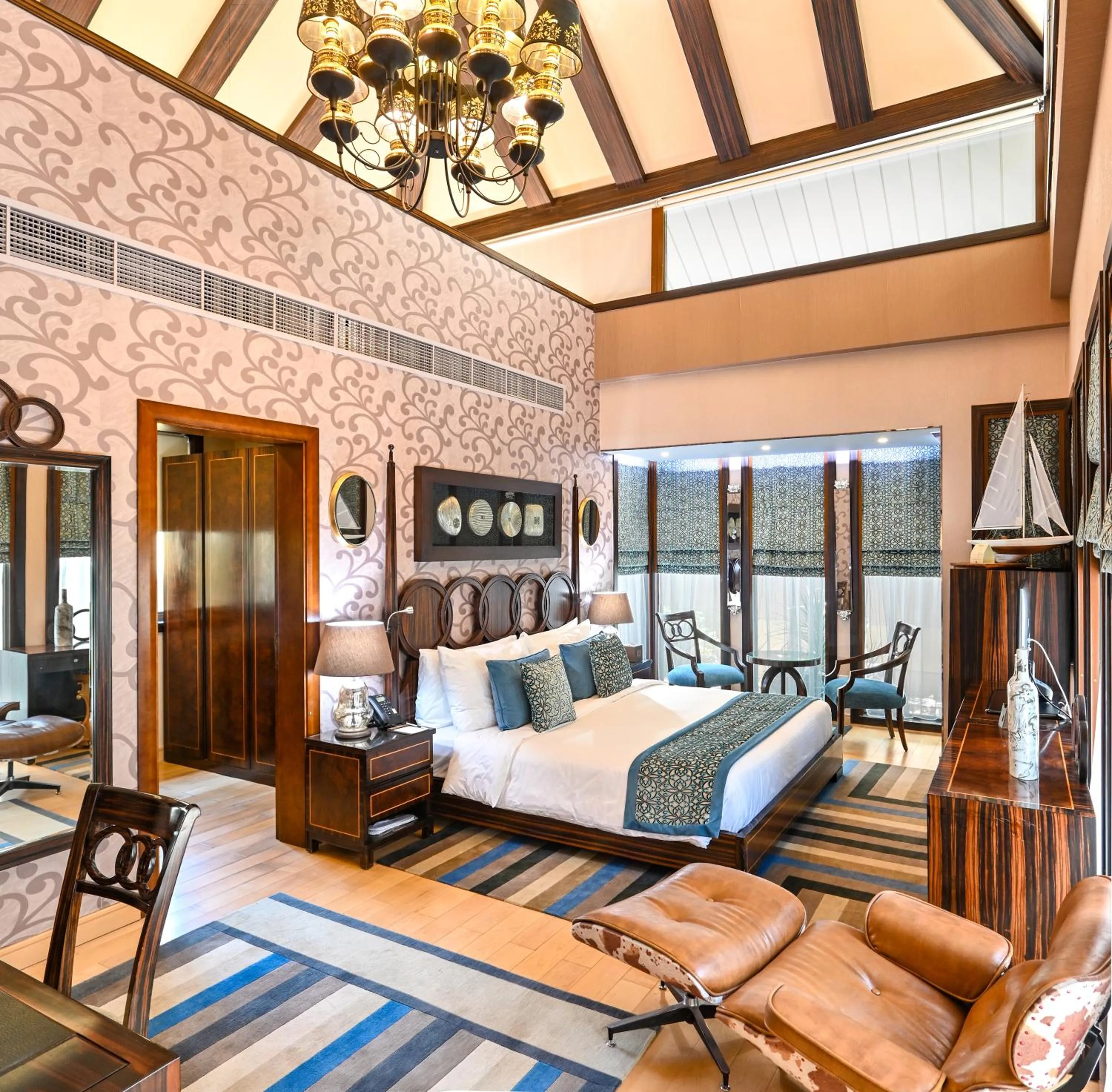 Seating area in Palavra Resort