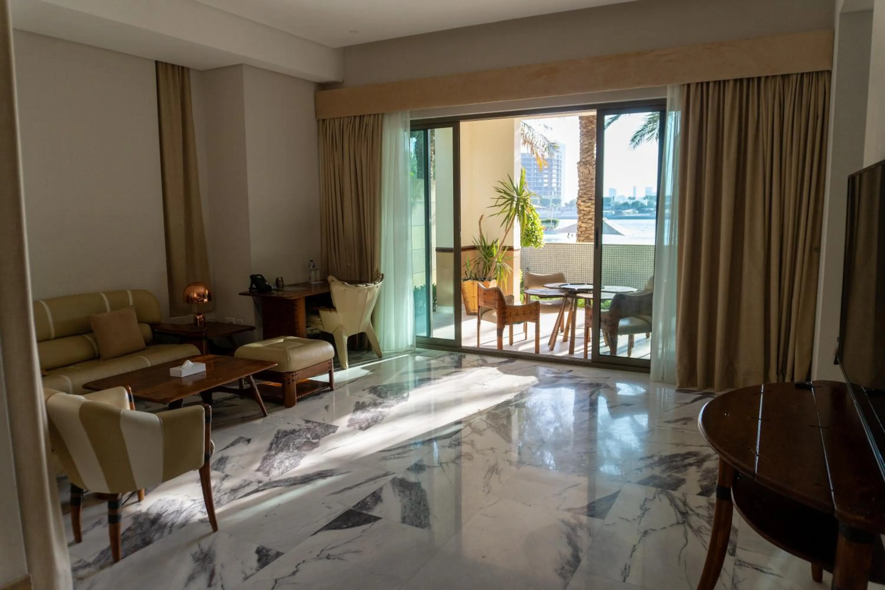 Living room in Palavra Resort