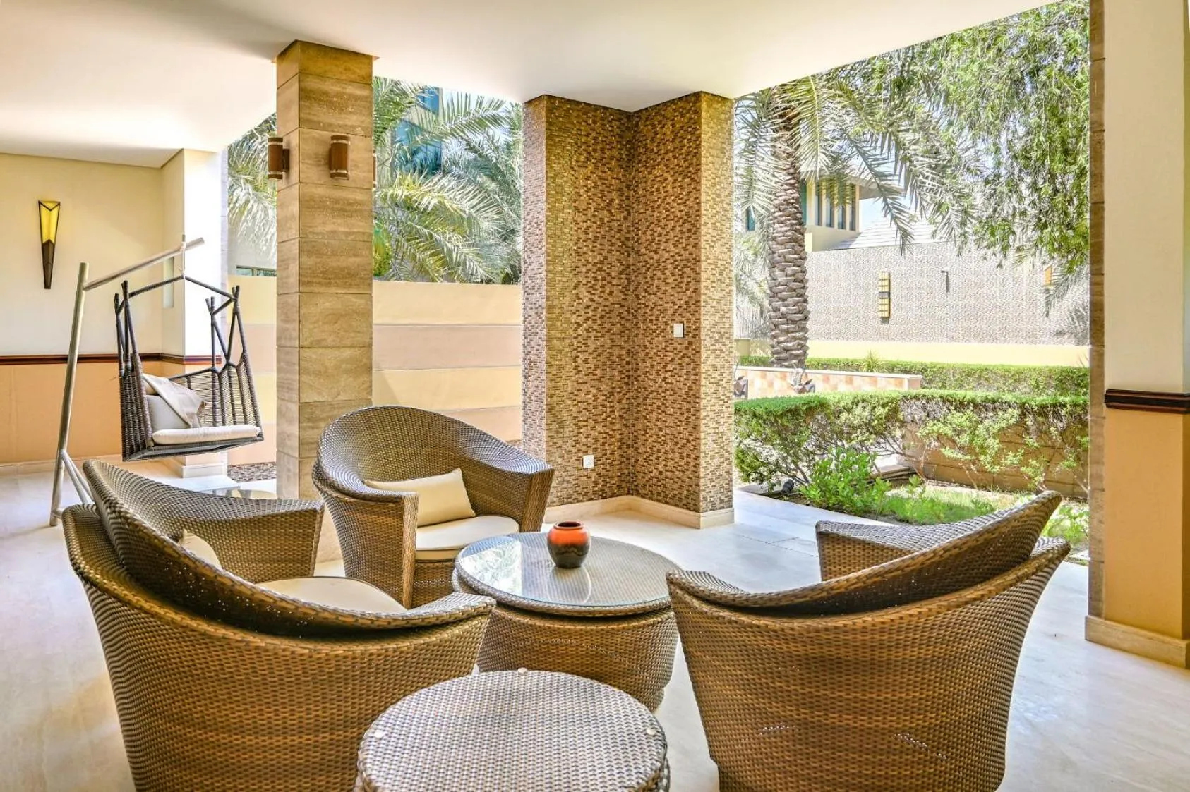 Patio in Palavra Resort