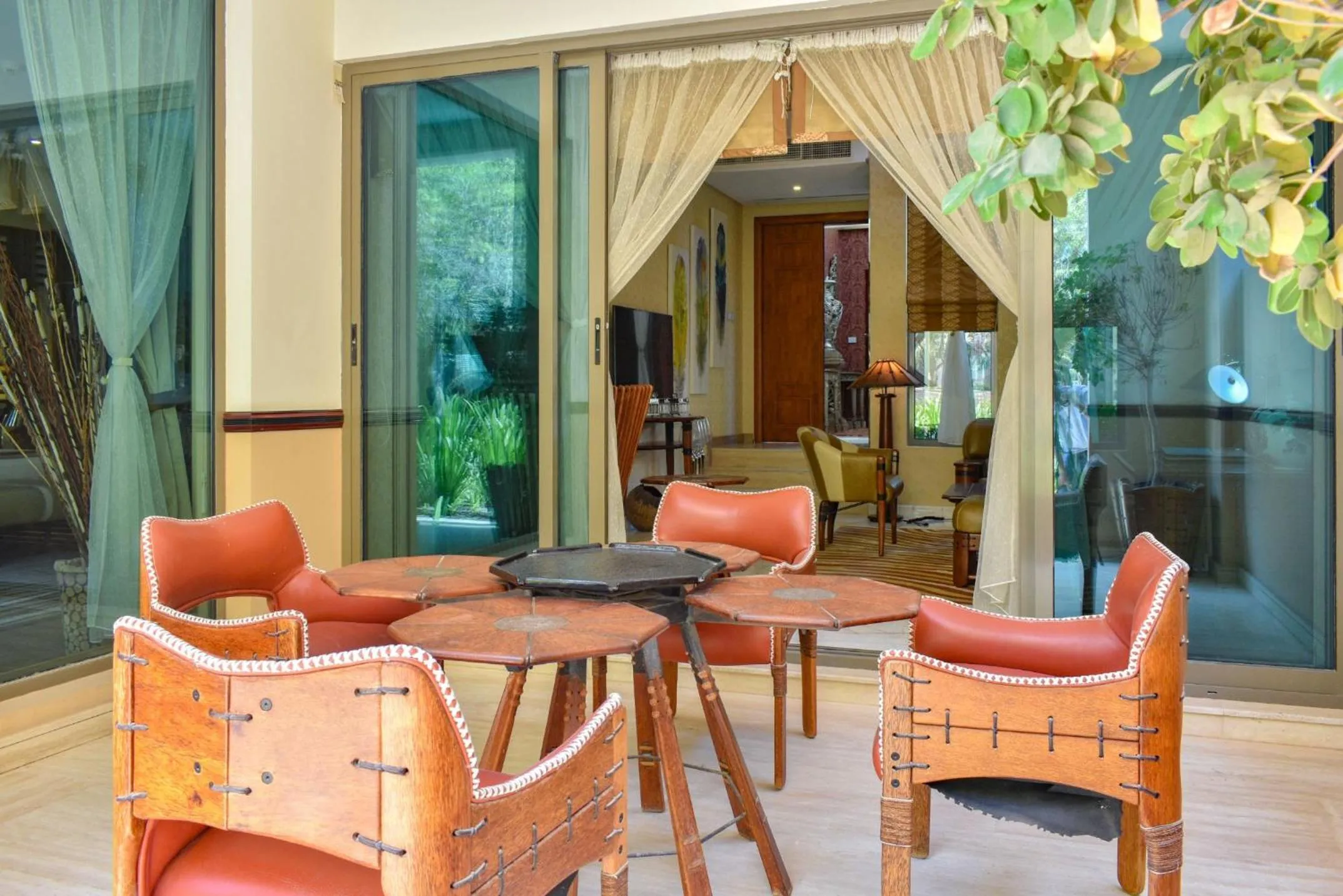 Patio in Palavra Resort