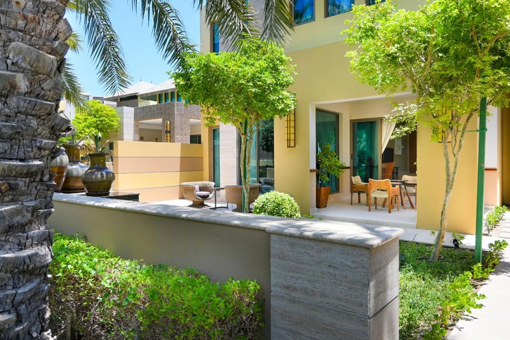 Garden view in Palavra Resort