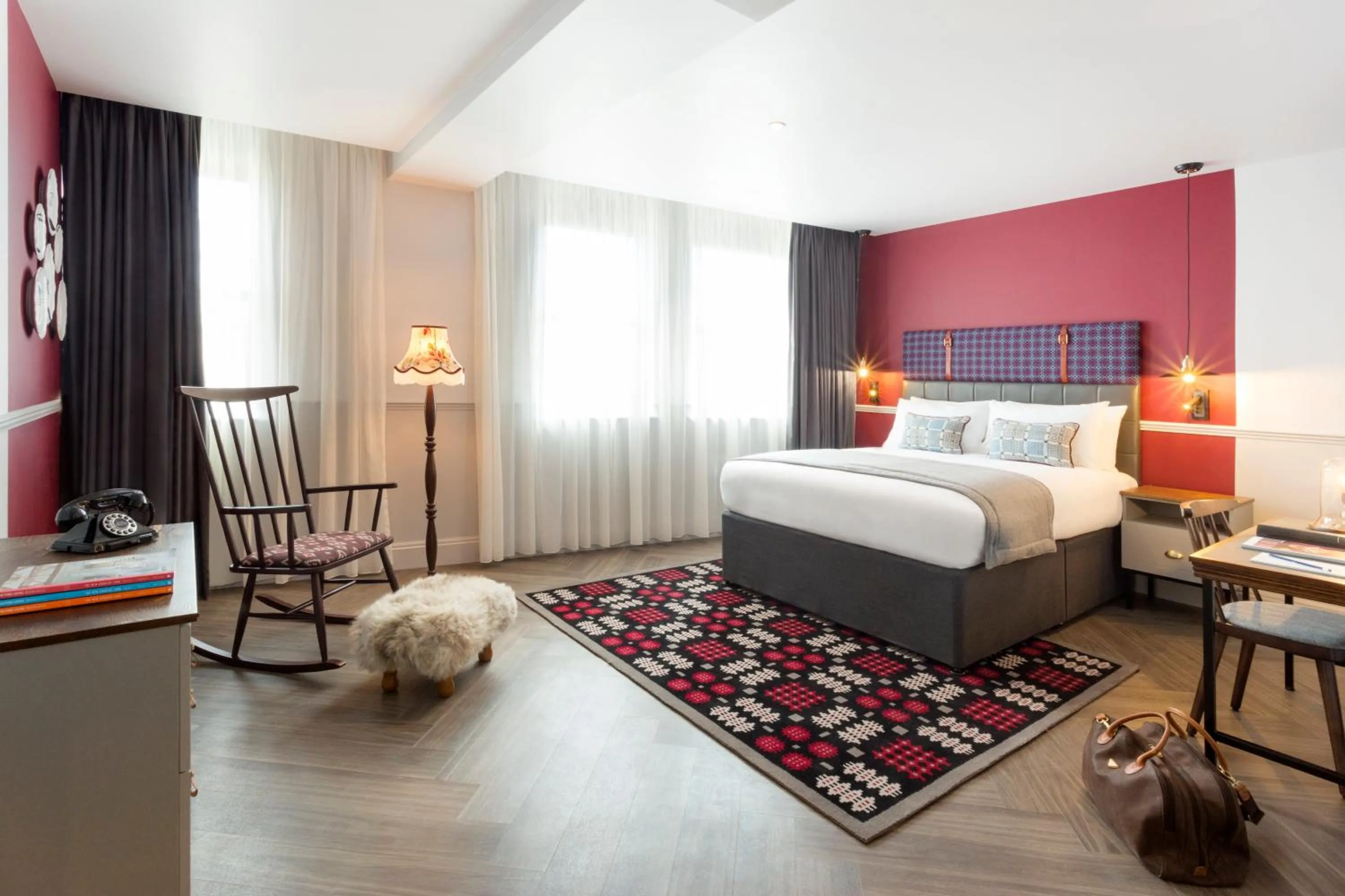 Photo of the whole room, Bed in Hotel Indigo - Cardiff by IHG