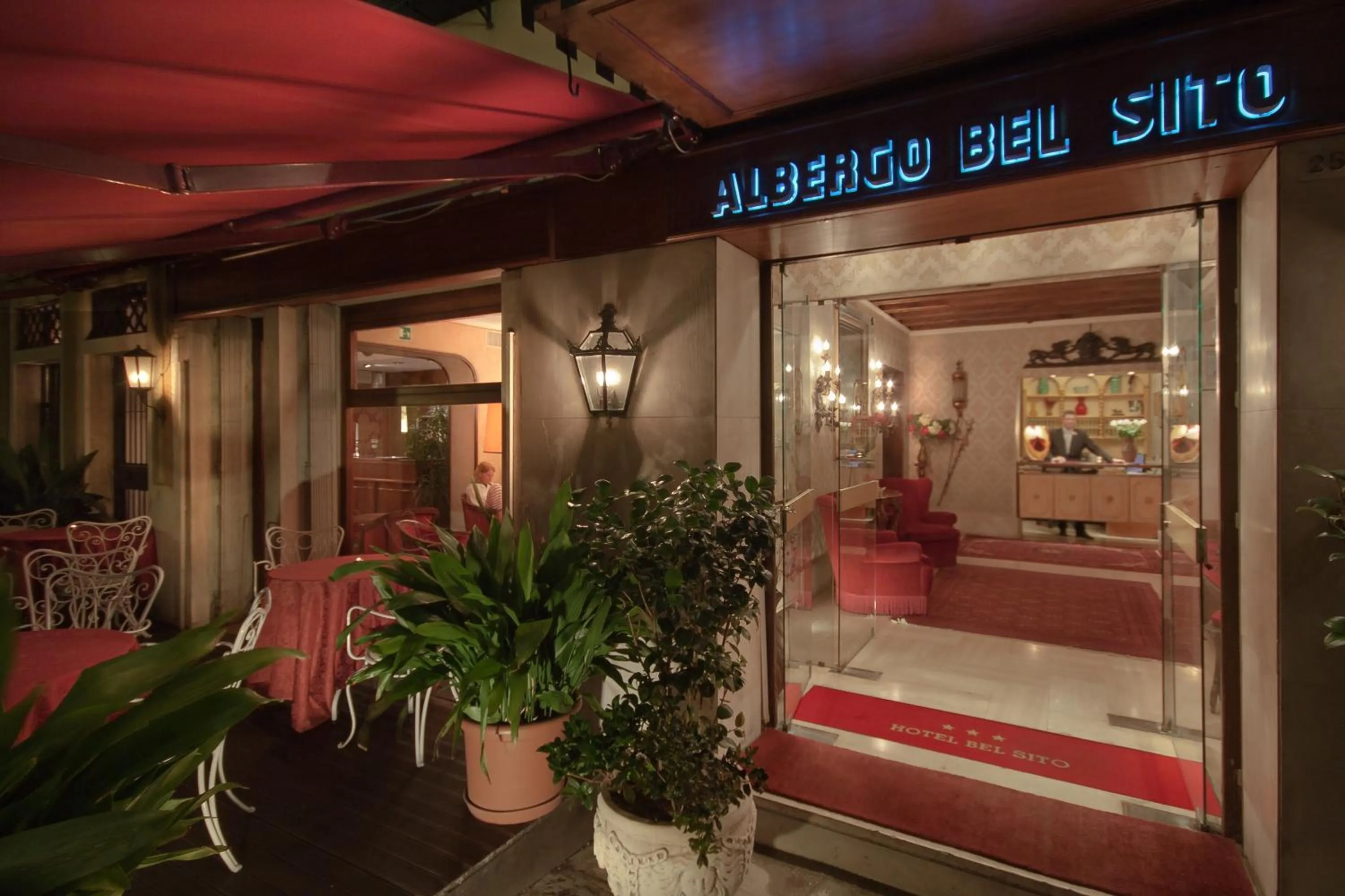 Facade/entrance in Hotel Bel Sito e Berlino