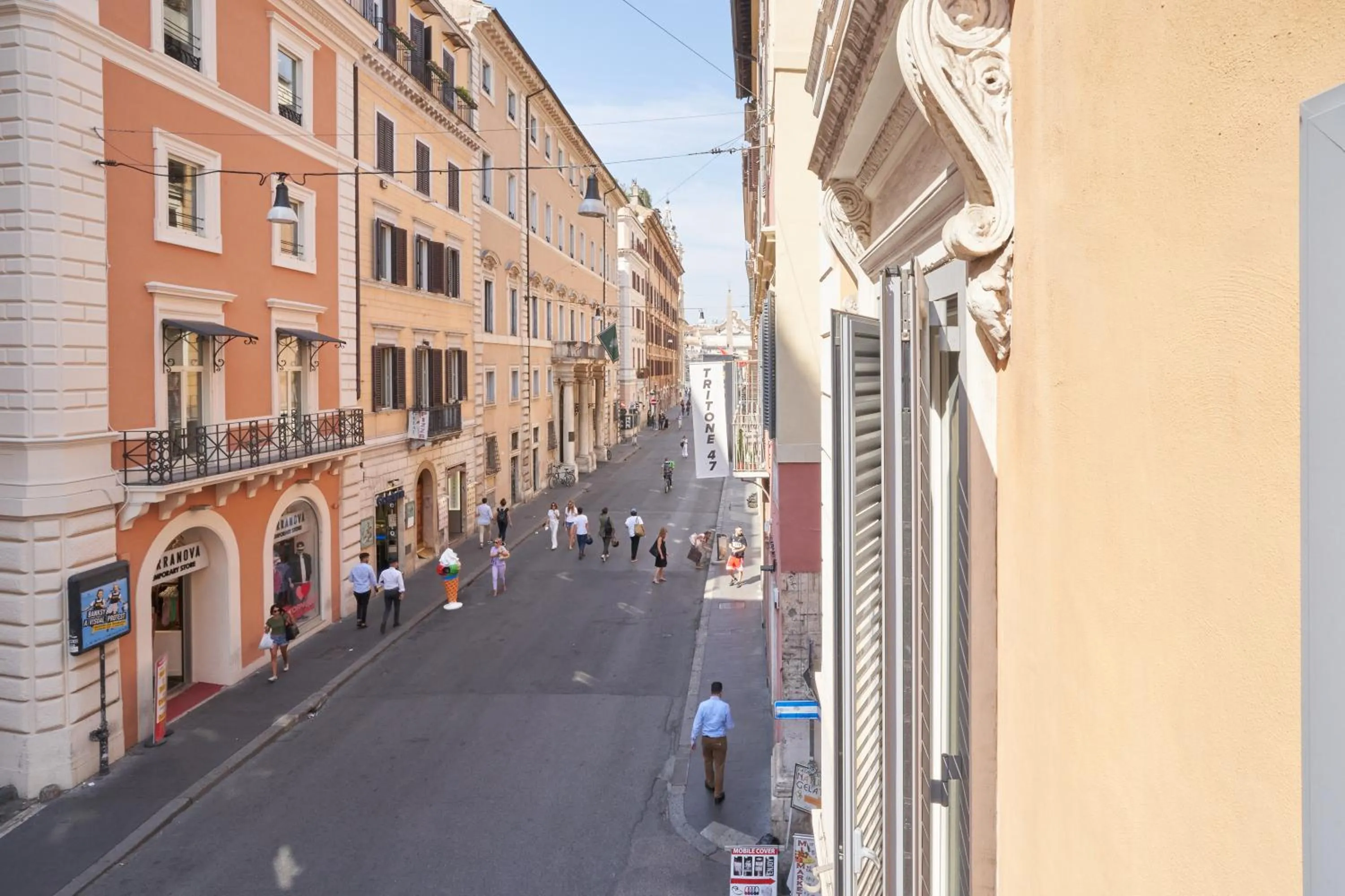 City view in Spagna Boutique