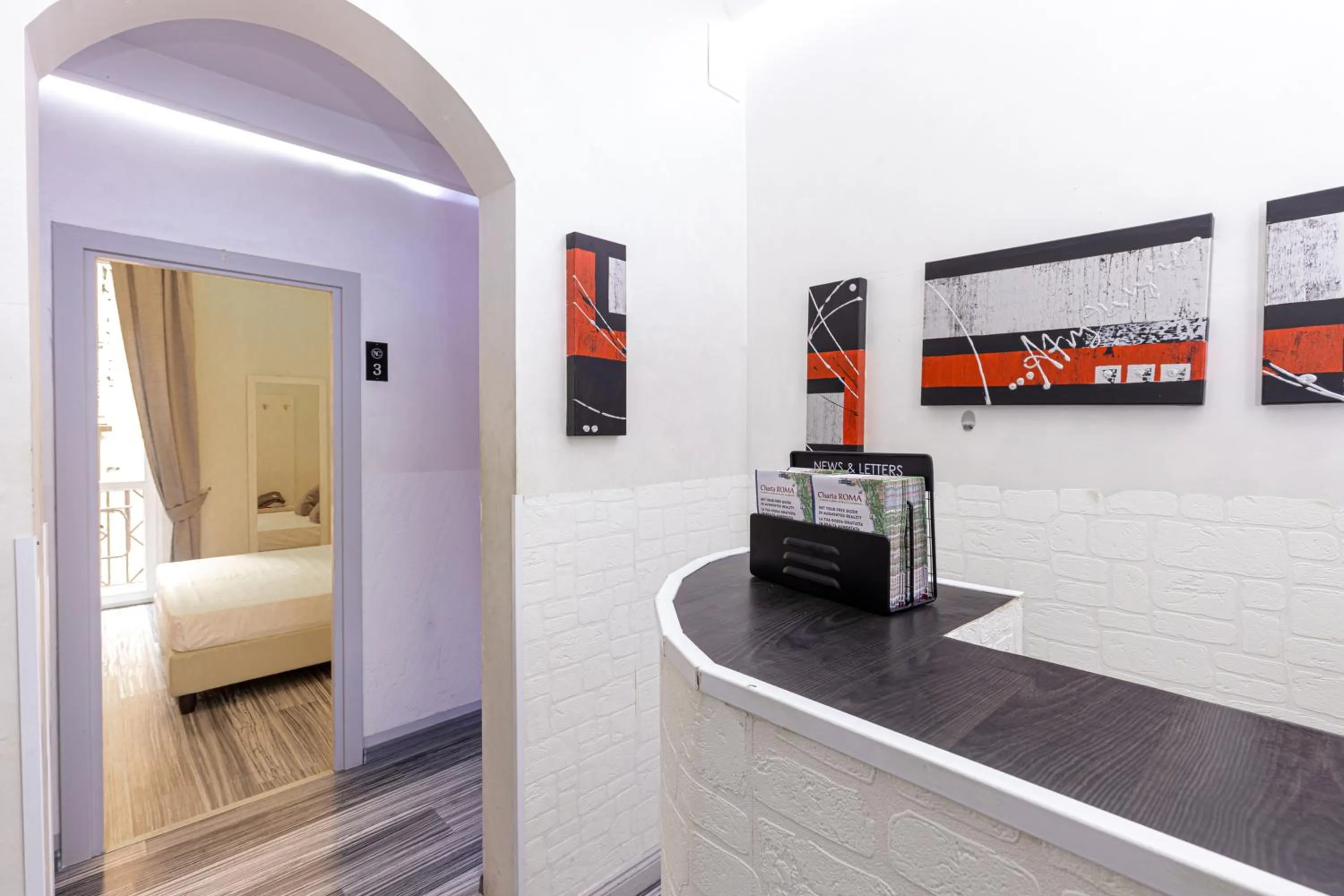 Lobby or reception, Bed in Spagna Boutique