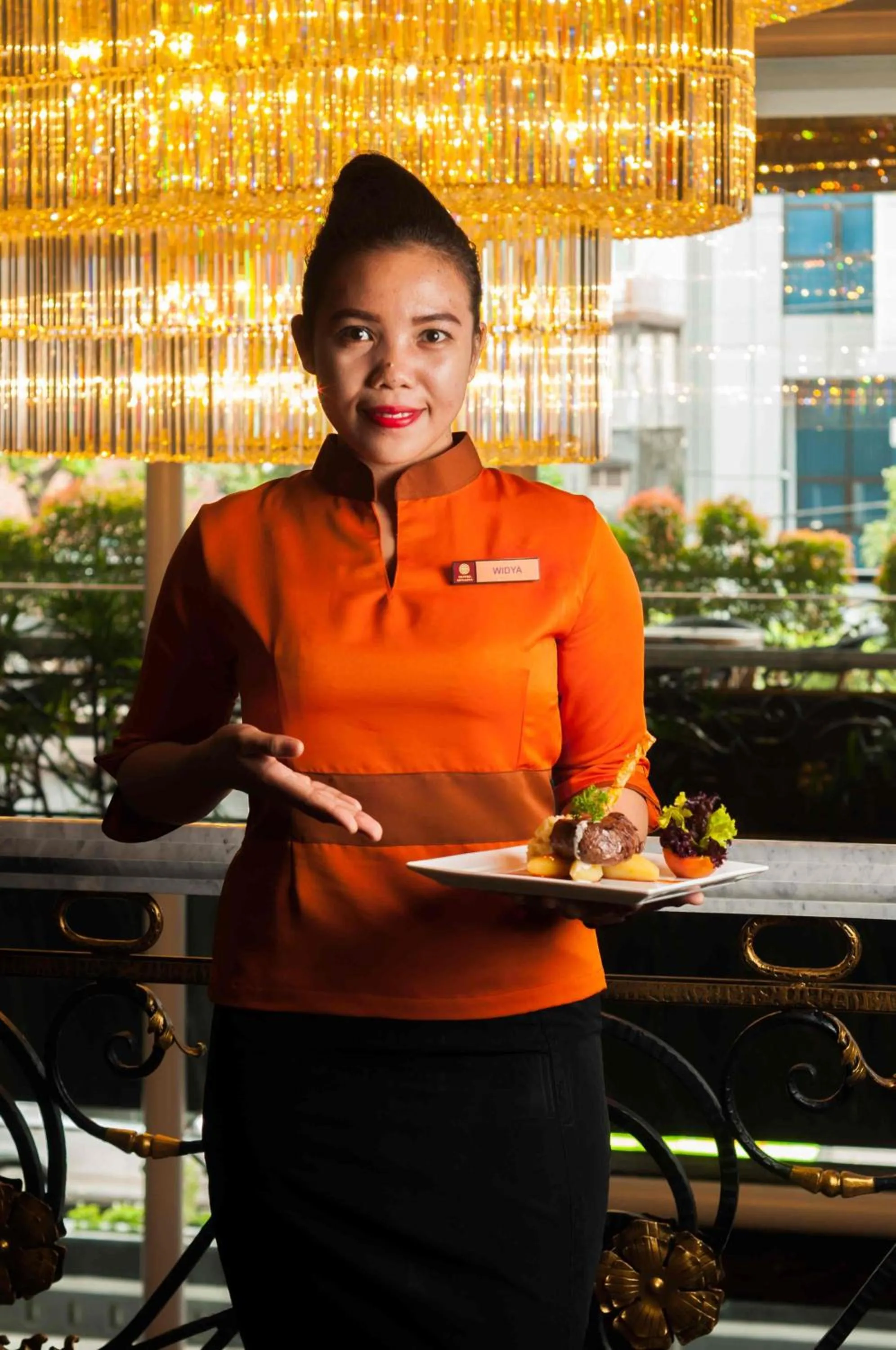 Restaurant/places to eat in Arthama Hotels Makassar