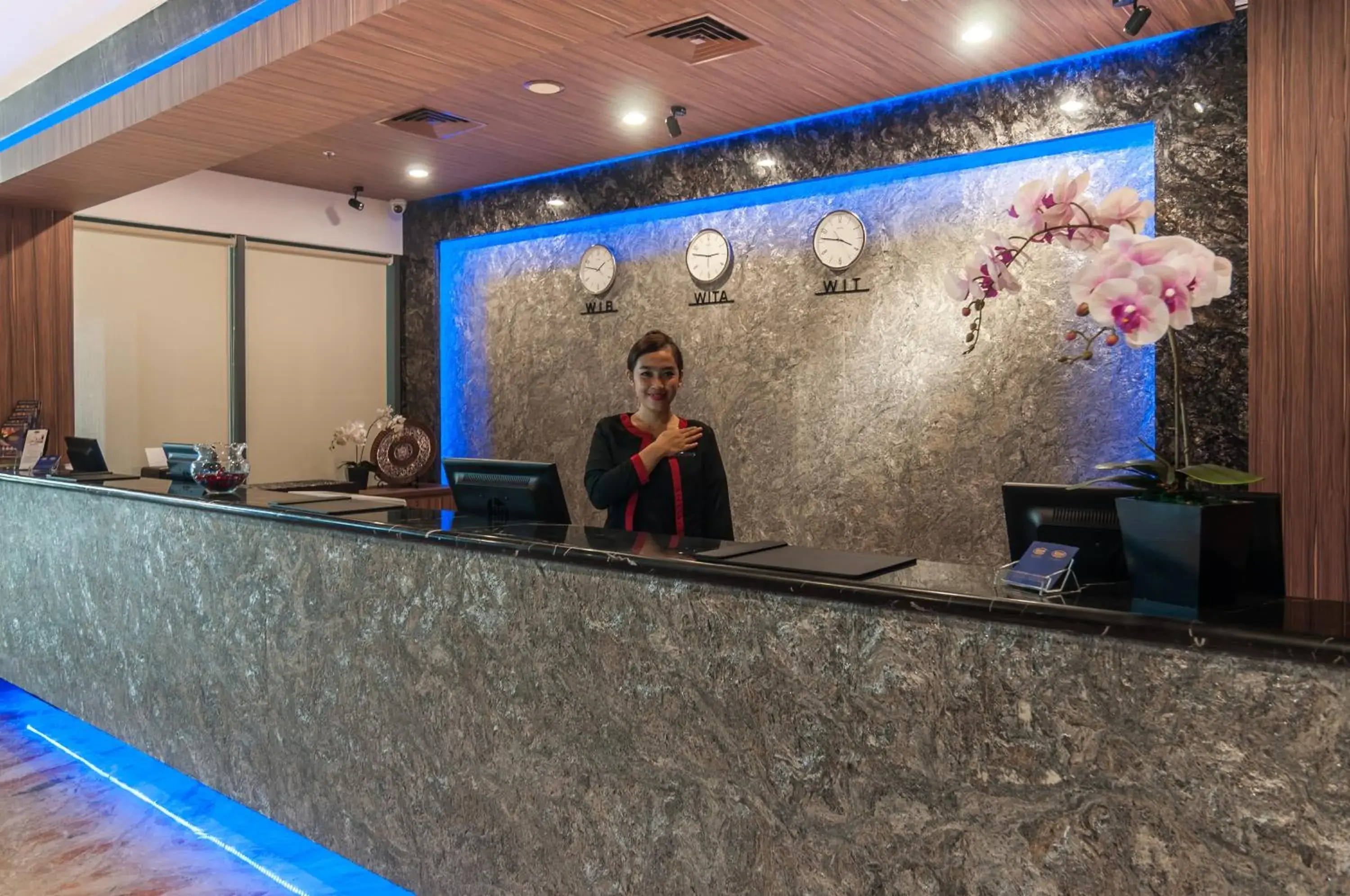 Lobby or reception in Arthama Hotels Makassar Lobby or reception in Arthama Hotels Makassar