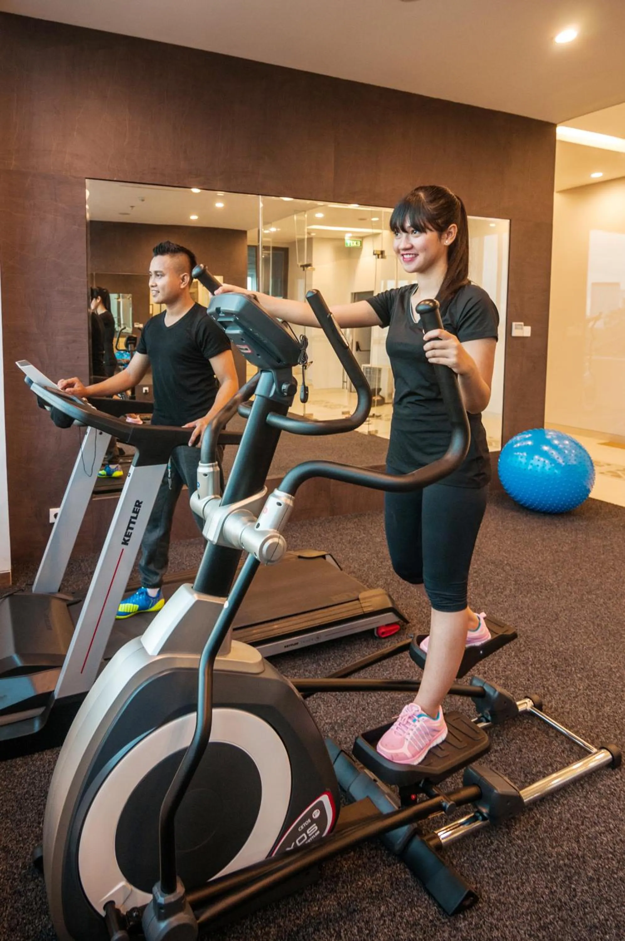 Fitness centre/facilities in Arthama Hotels Makassar