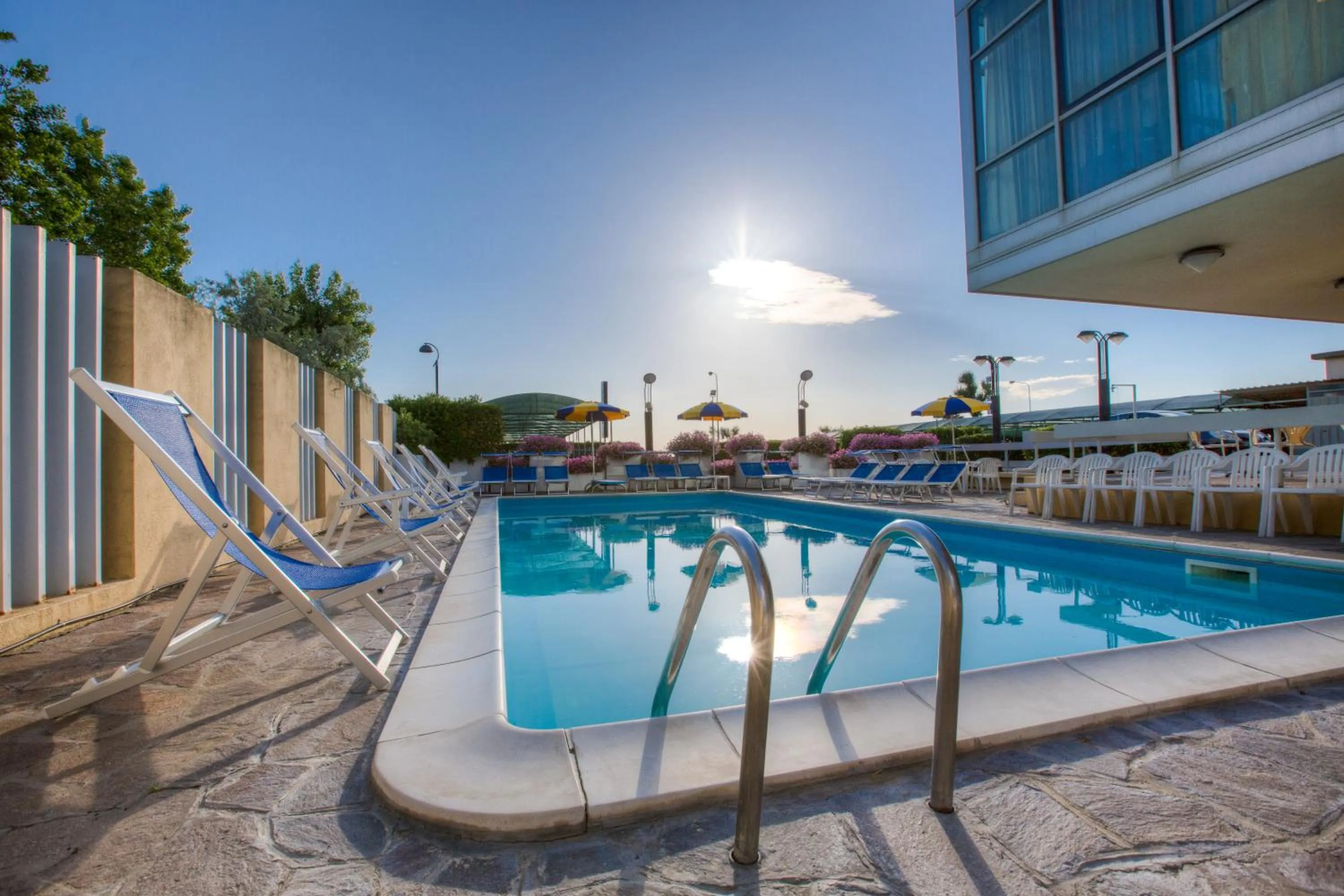 Swimming pool in Hotel Tilmar
