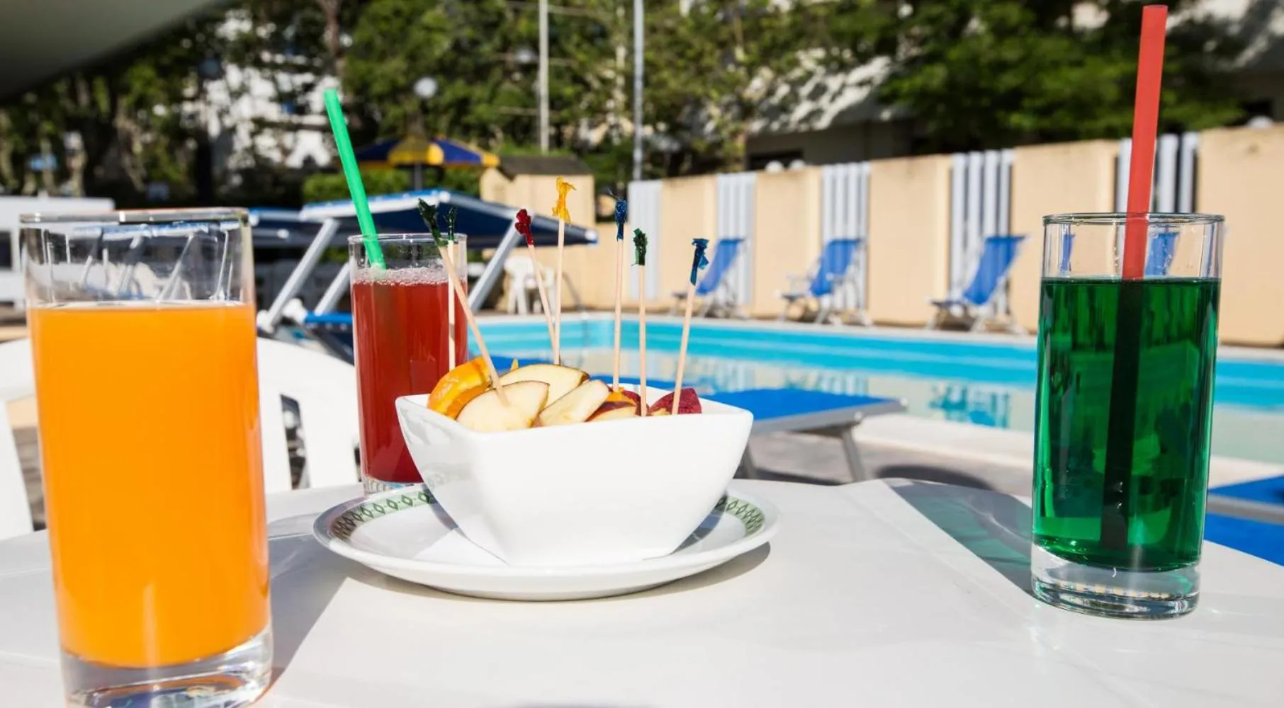 Swimming pool in Hotel Tilmar