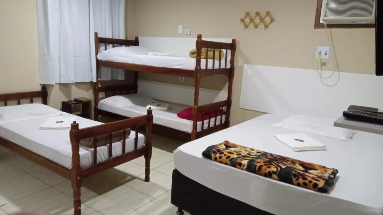 Bed in Pousada Village Rio Centro