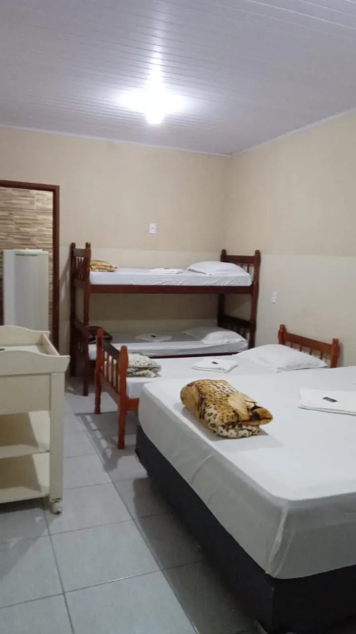 Property building, Bed in Pousada Village Rio Centro