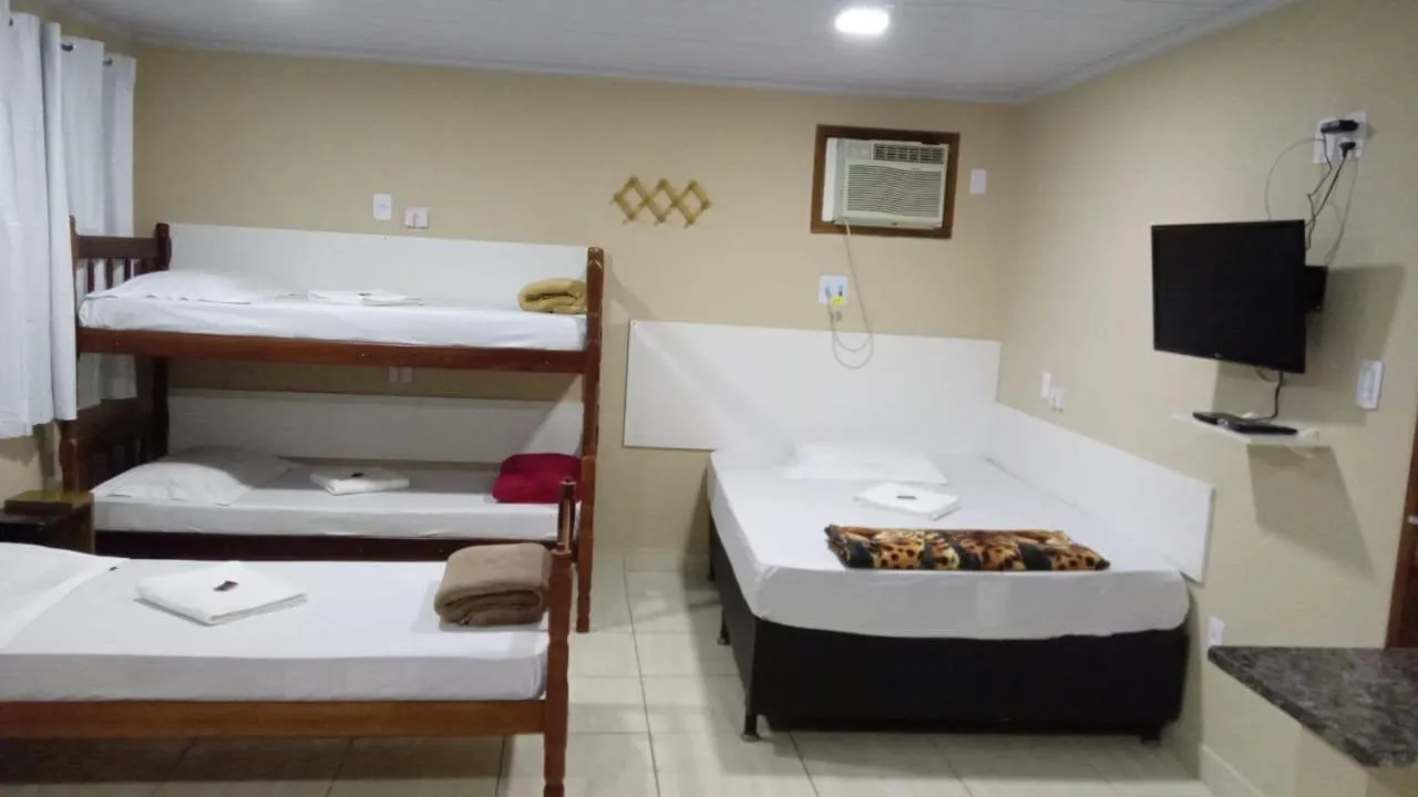 Bed in Pousada Village Rio Centro