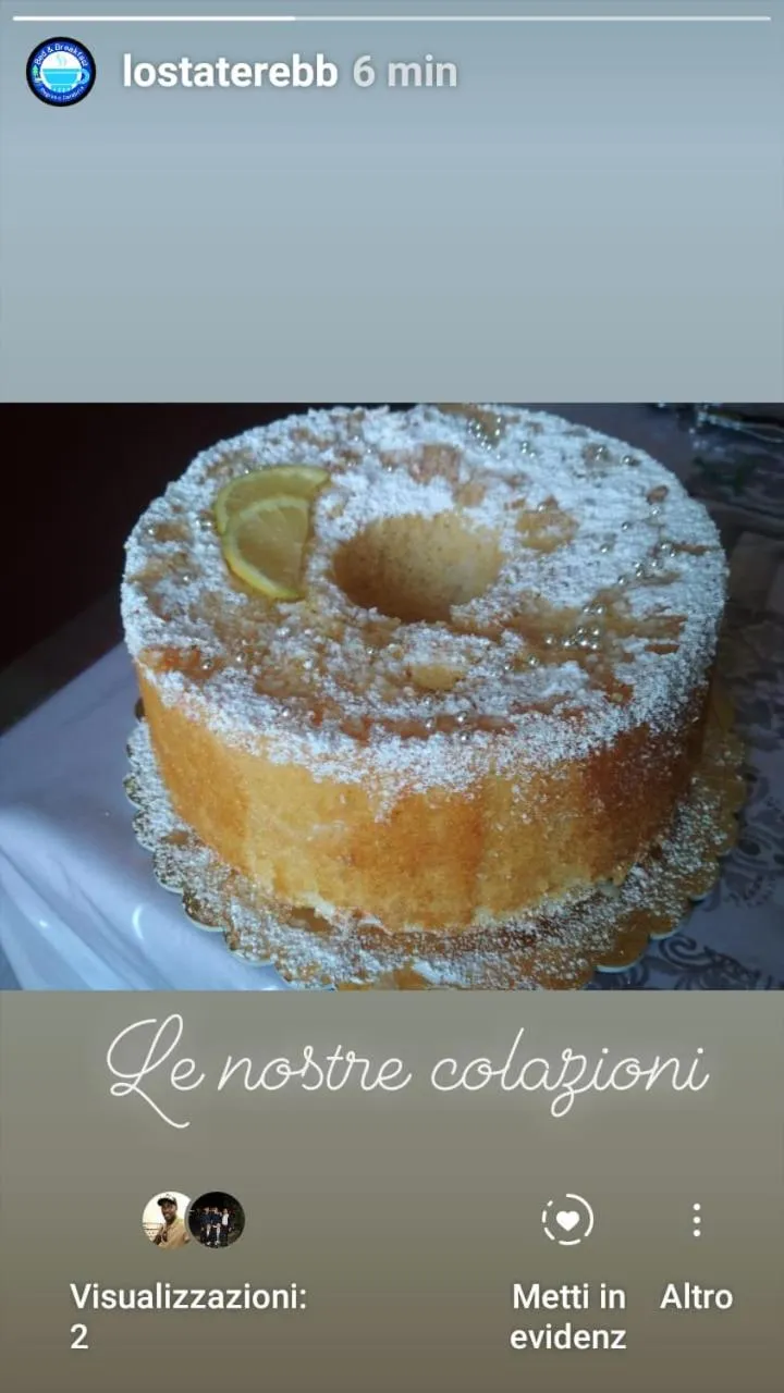 Breakfast in Lo Statere d' Argento