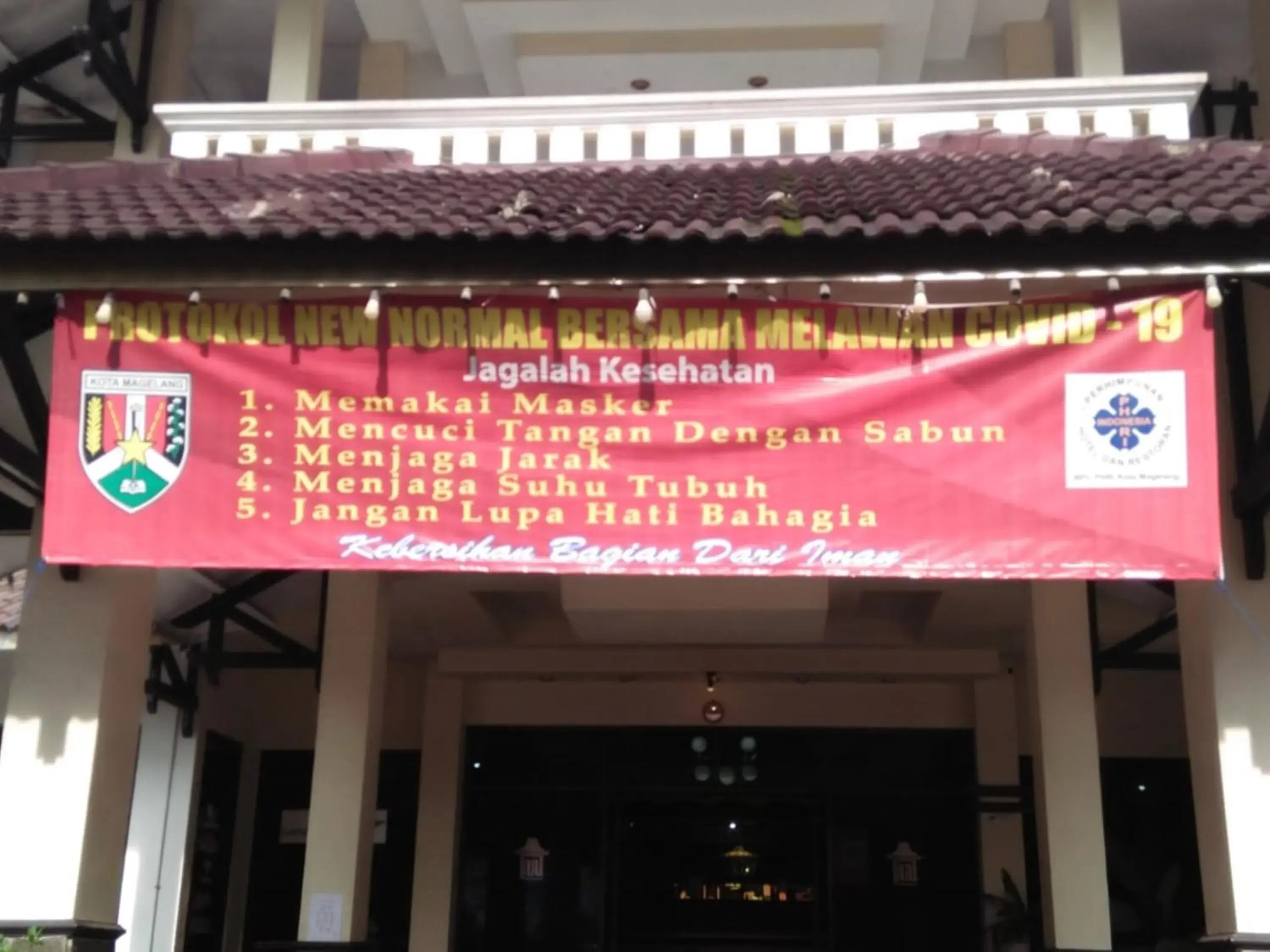 Property building in Hotel Wisata Property building in Hotel Wisata