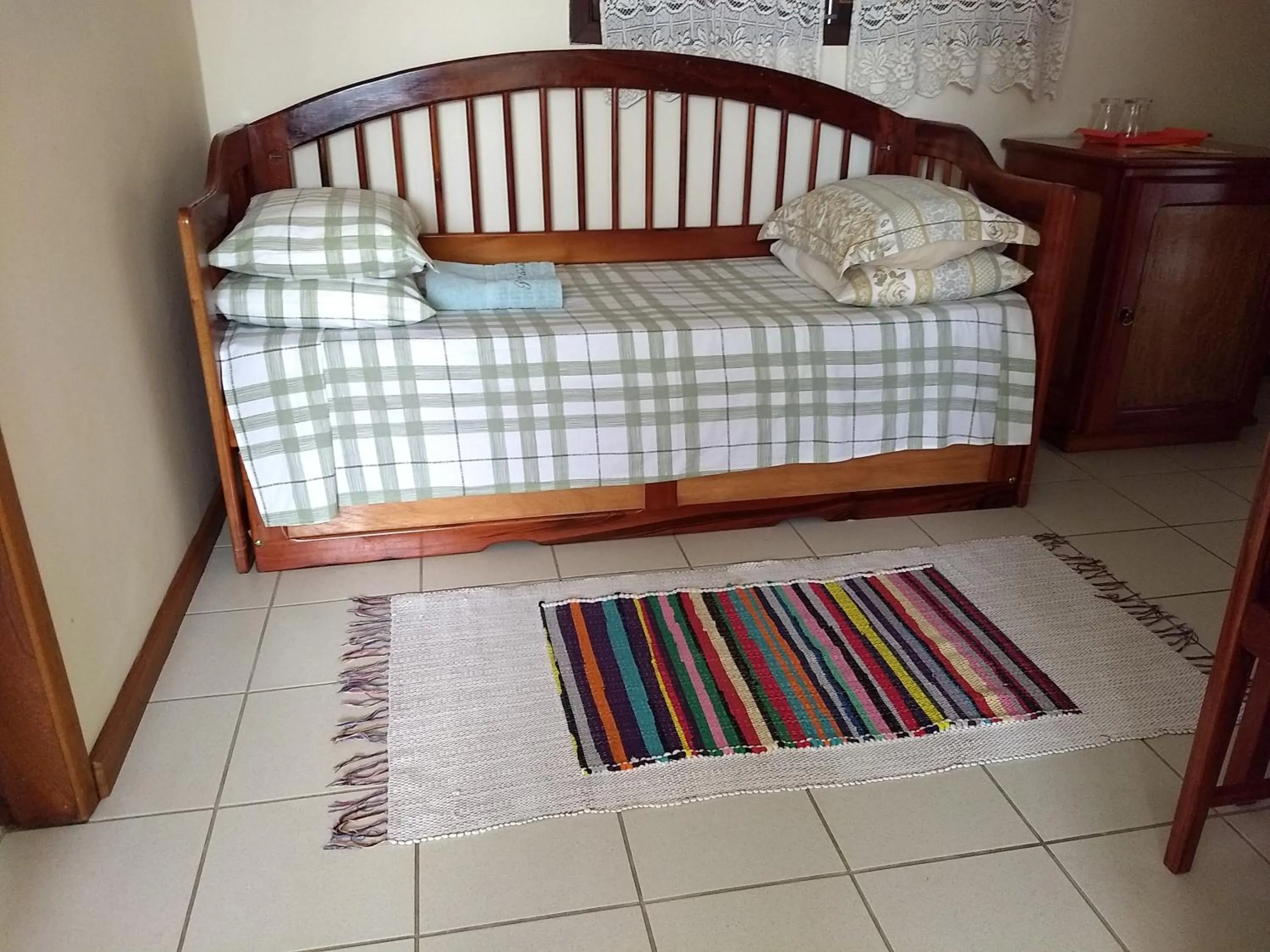 Bed in Pousada Castelinho