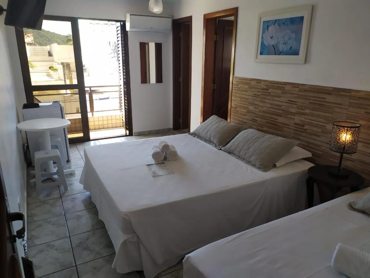 Bed in Hotel Nautico