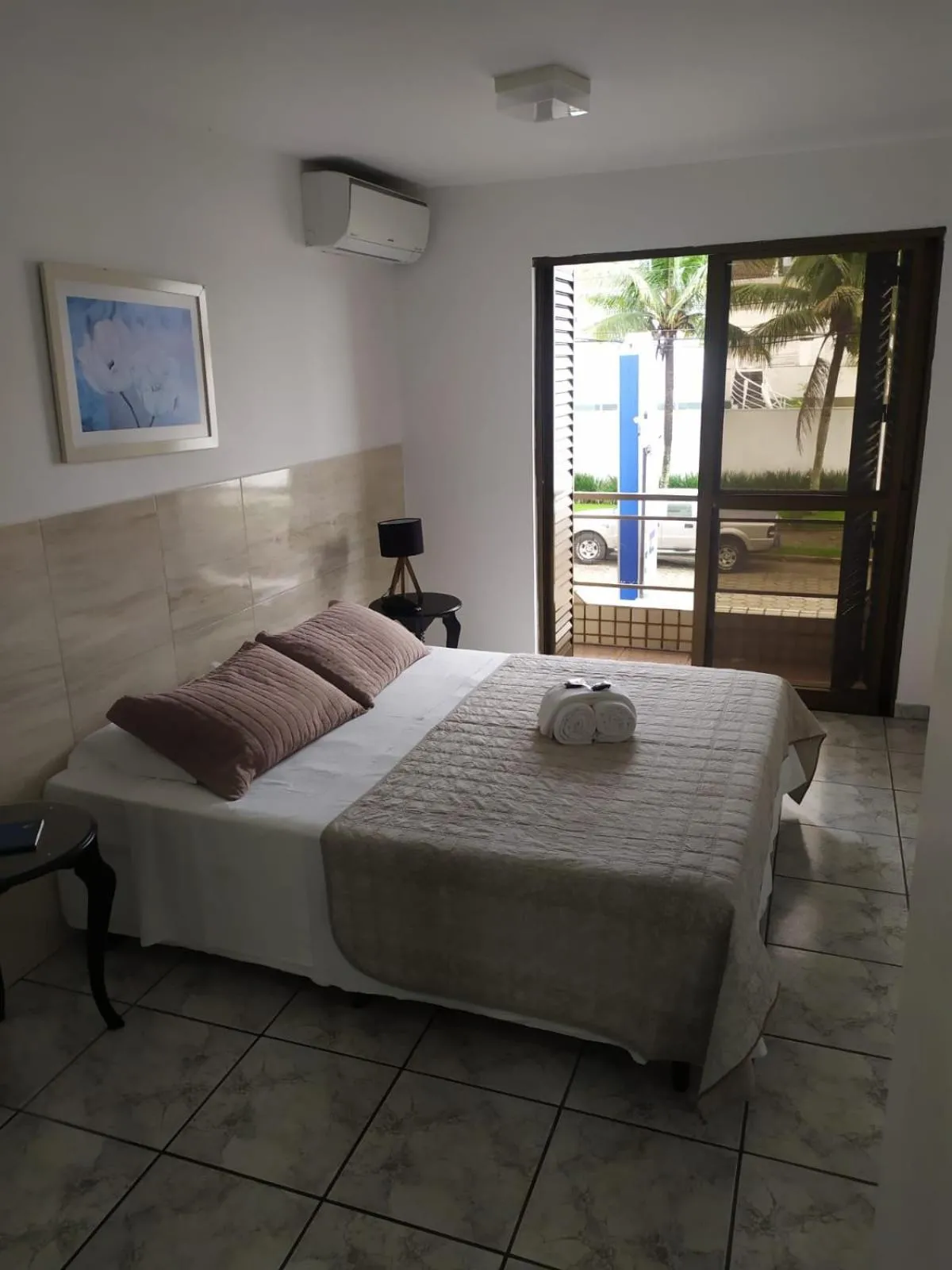 Bed in Hotel Nautico