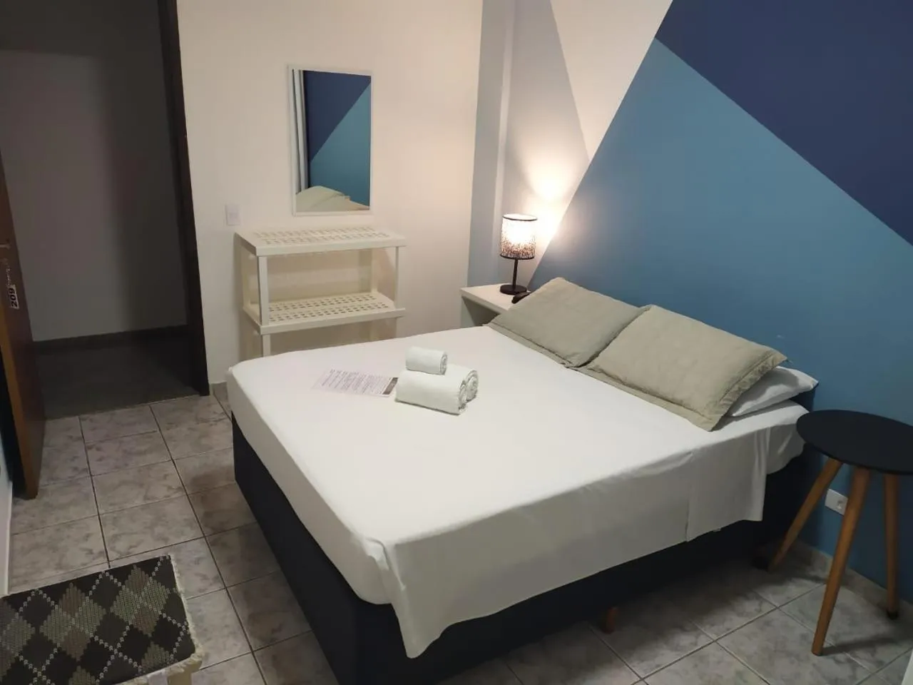 Bed in Hotel Nautico