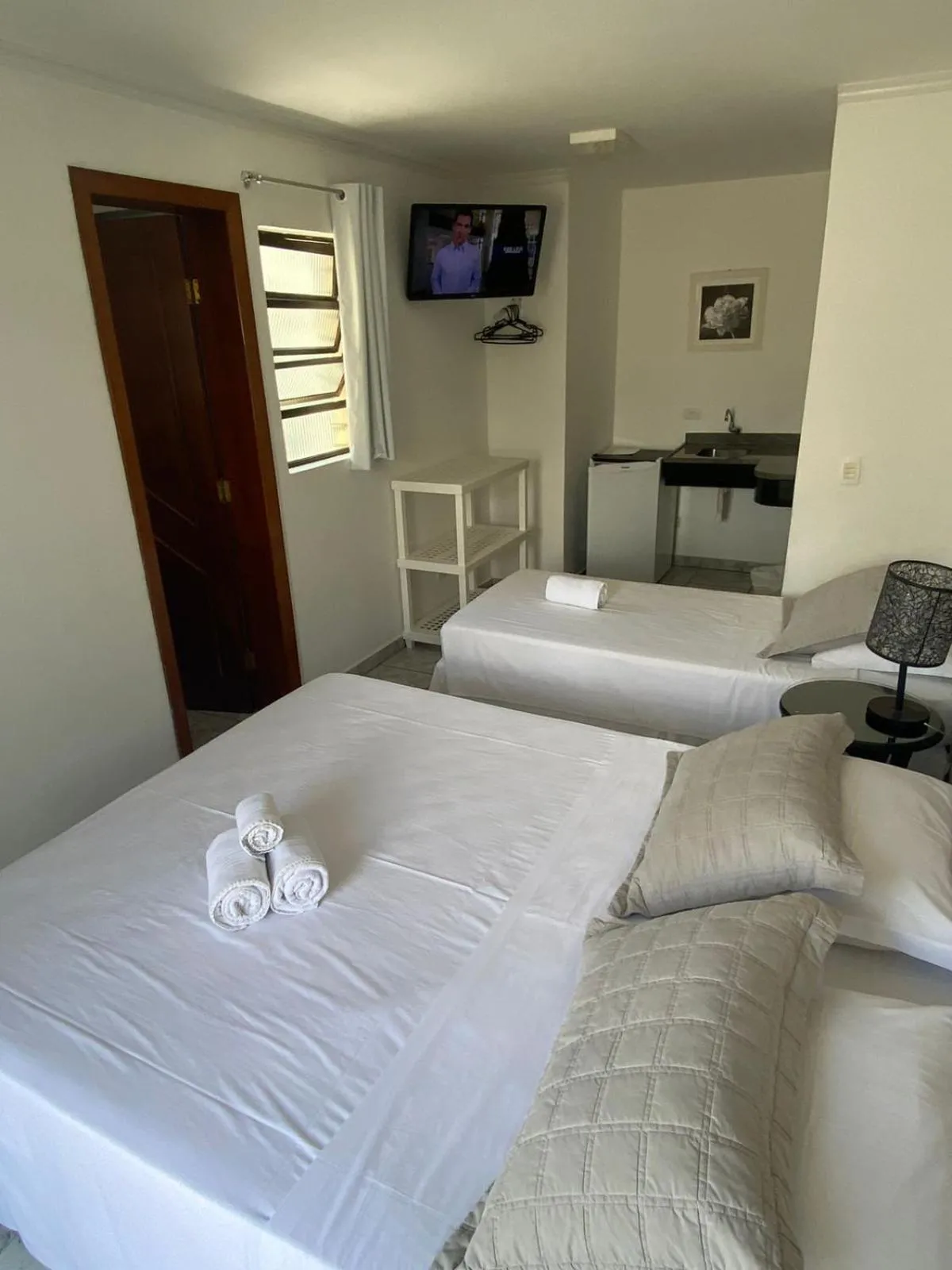 Bed in Hotel Nautico