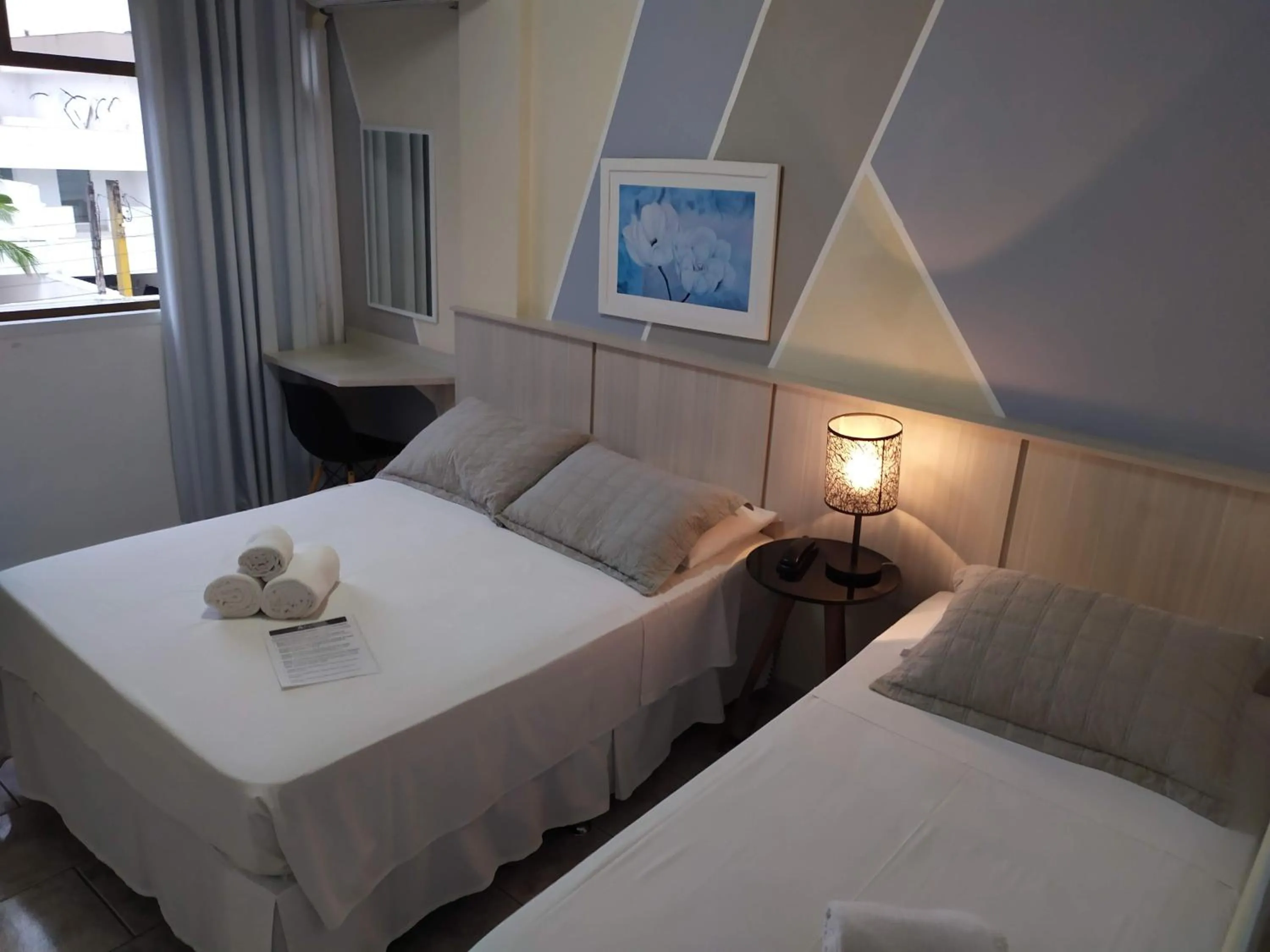 Bed in Hotel Nautico