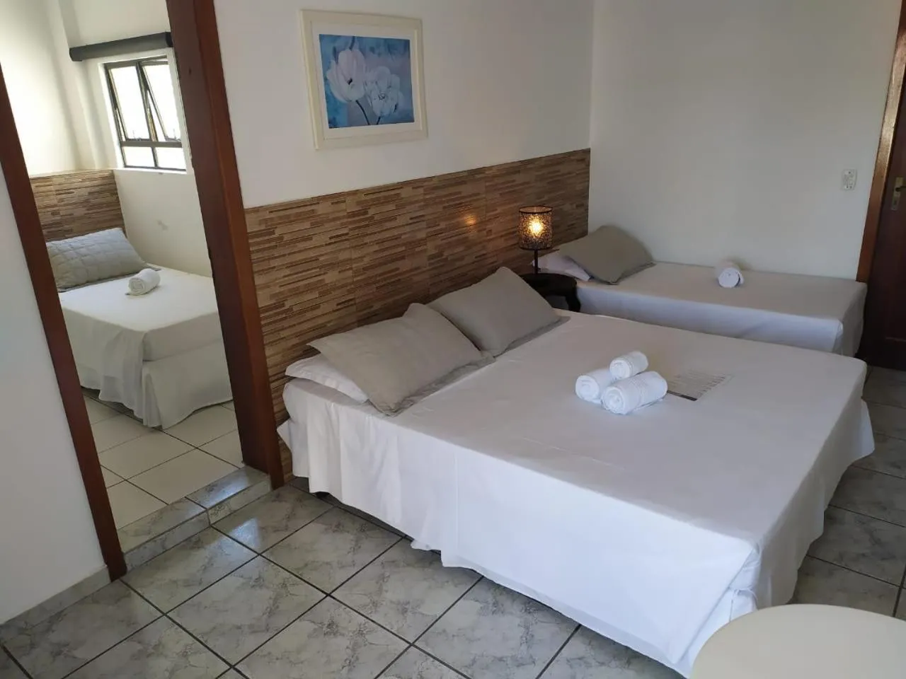 Bed in Hotel Nautico