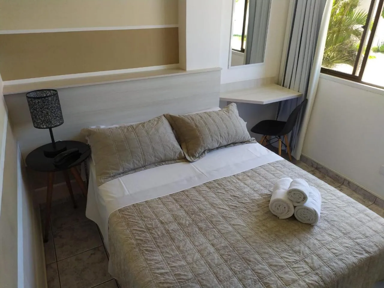 Bed in Hotel Nautico