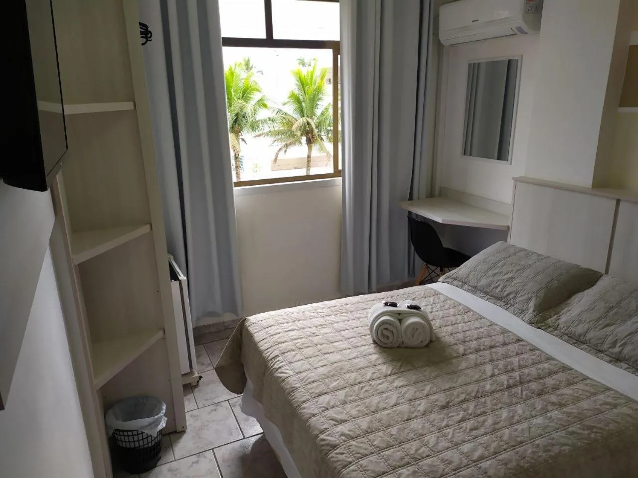 Bed in Hotel Nautico