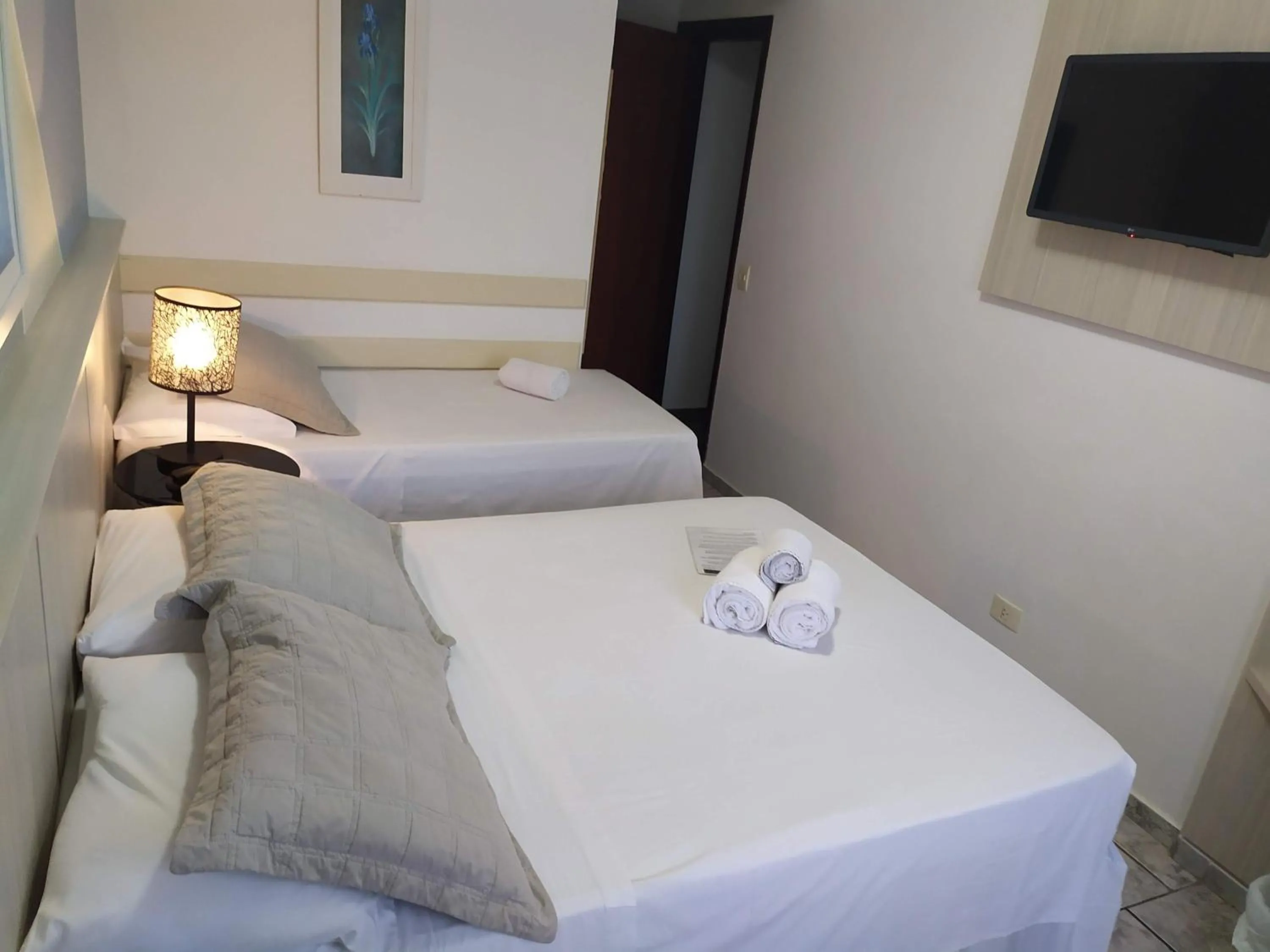 Bed in Hotel Nautico