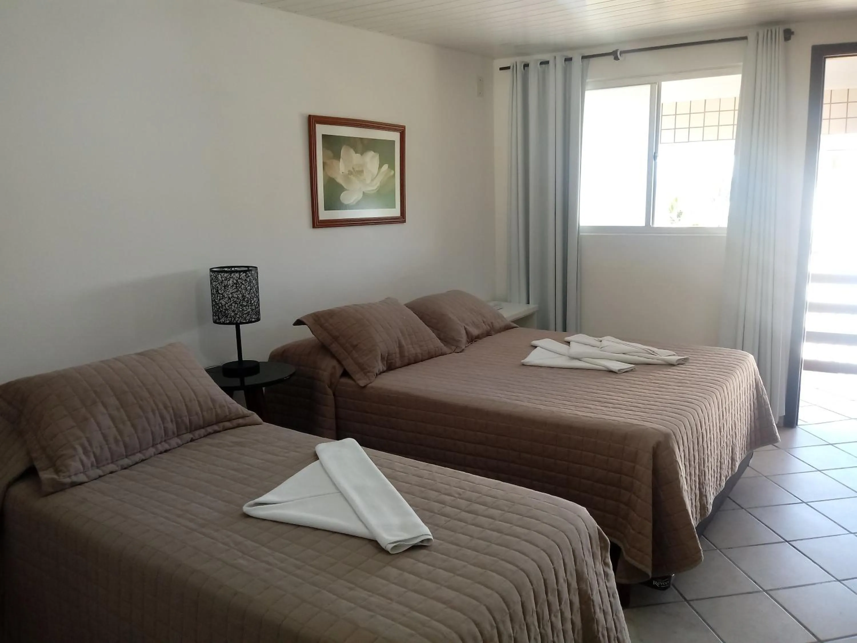Bed in Hotel Nautico