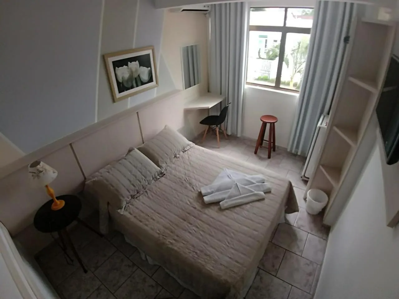 Bed in Hotel Nautico