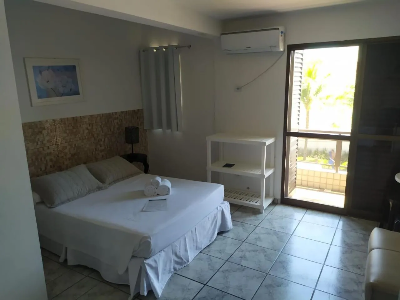 Bed in Hotel Nautico