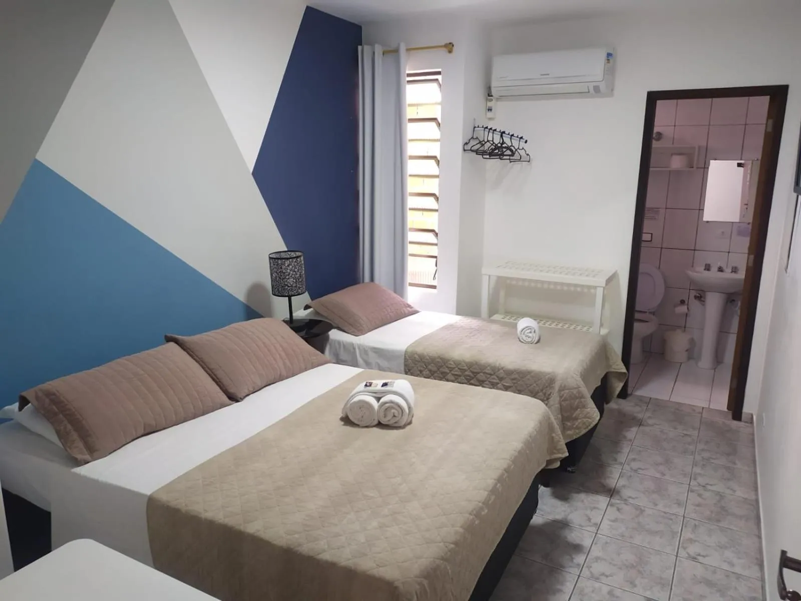 Bed in Hotel Nautico