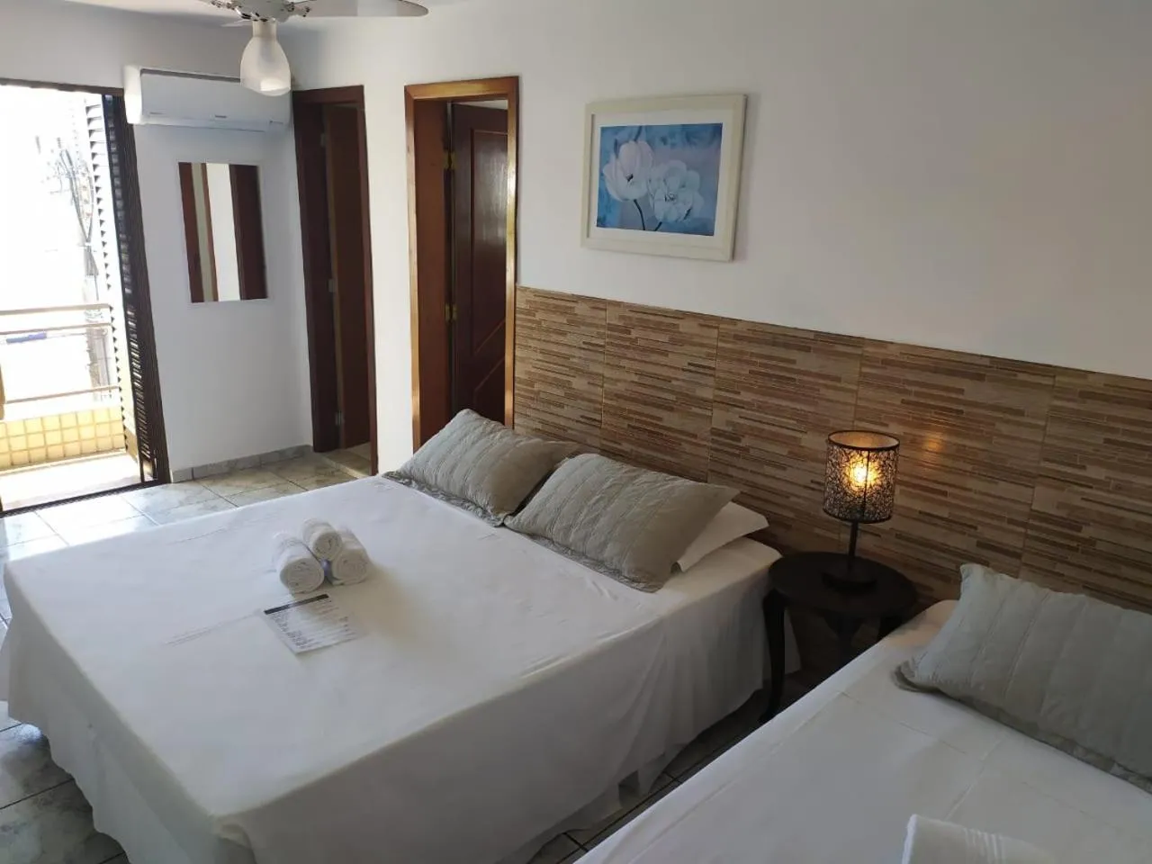Bed in Hotel Nautico