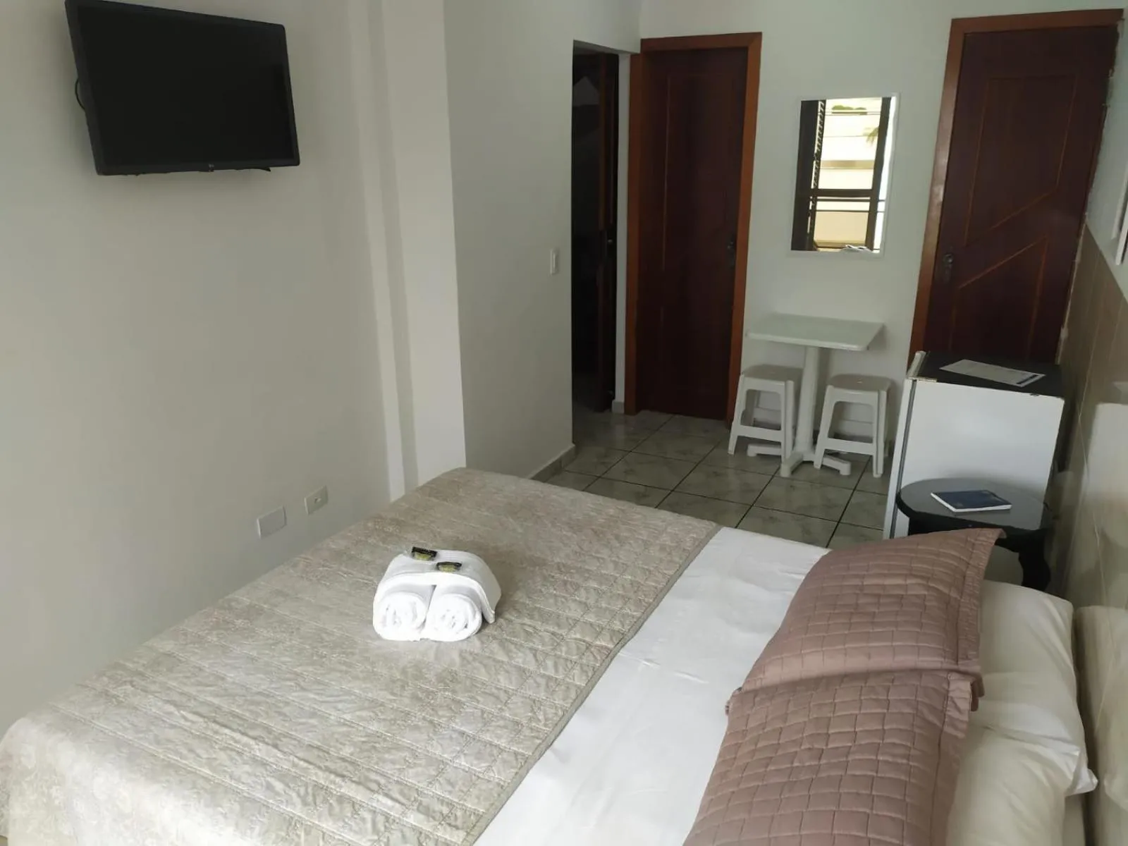 Bed in Hotel Nautico