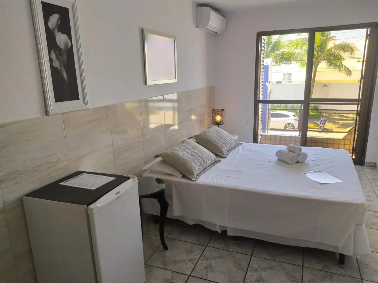 Bed in Hotel Nautico