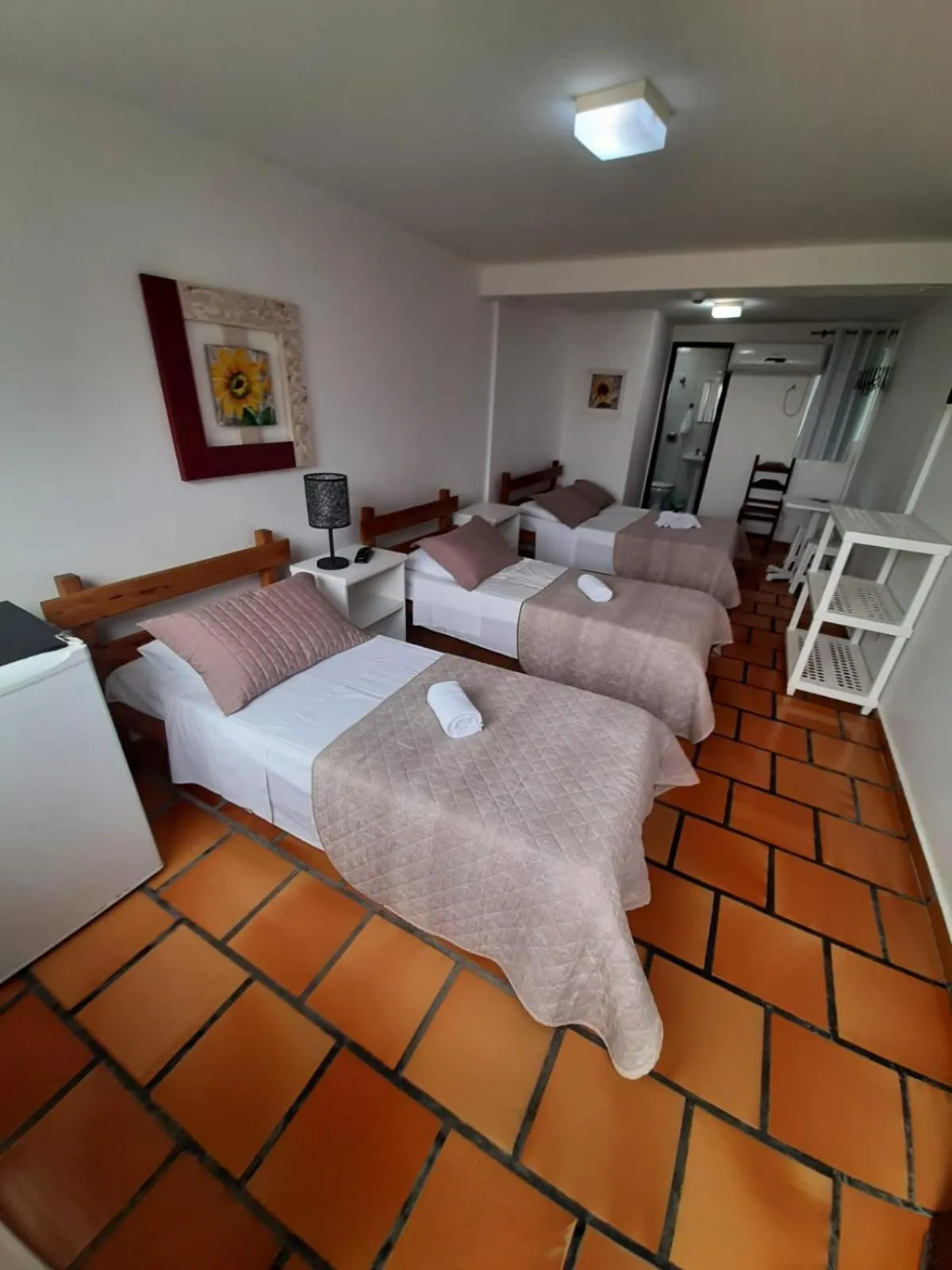 Bed in Hotel Nautico