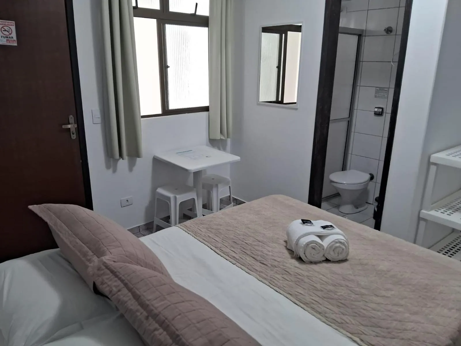 Bed in Hotel Nautico