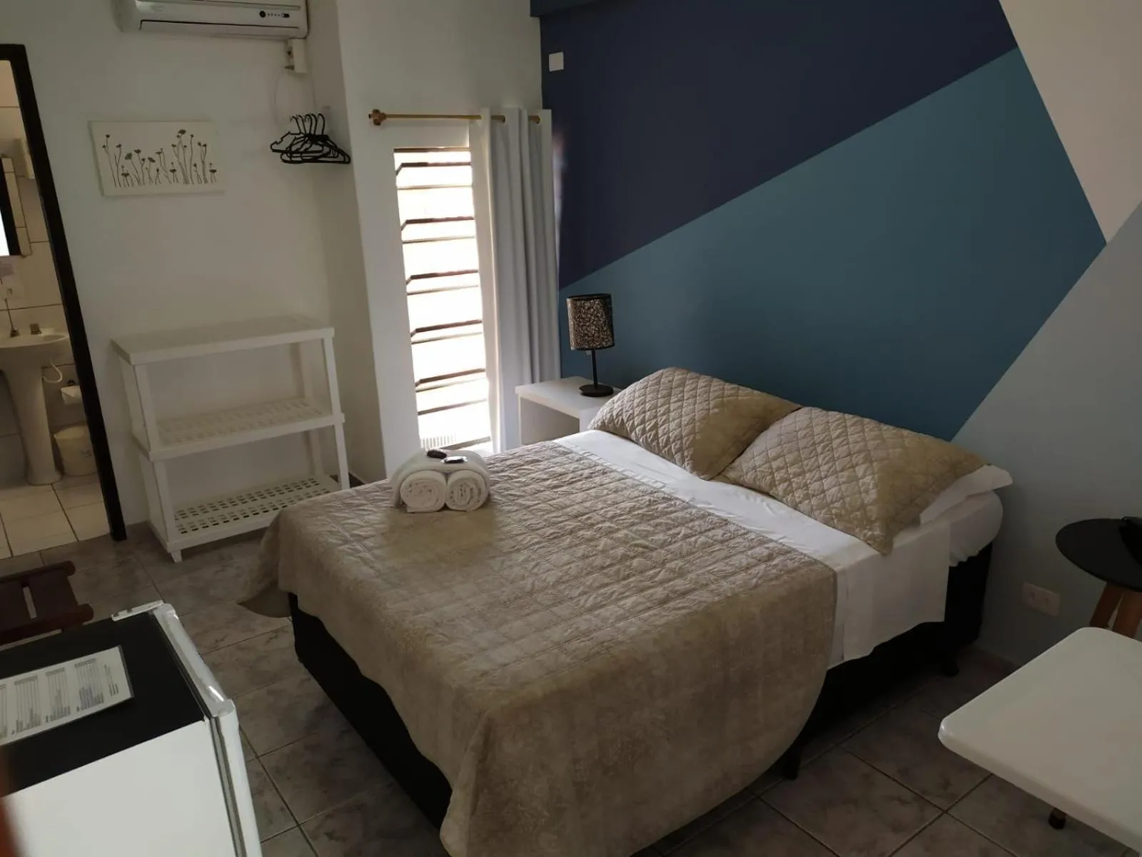 Bed in Hotel Nautico