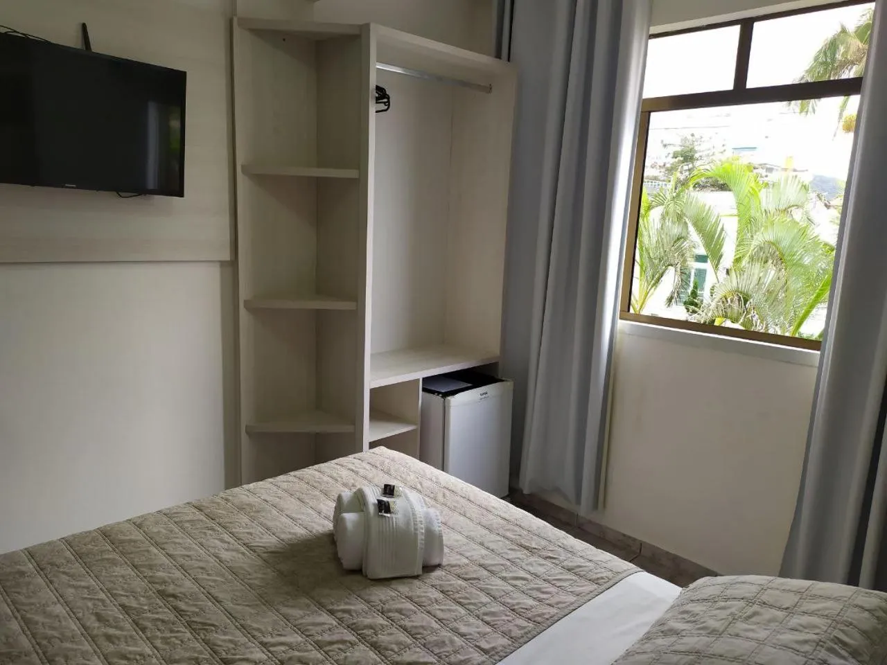 Bed in Hotel Nautico