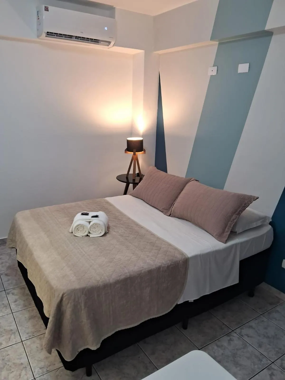 Bed in Hotel Nautico