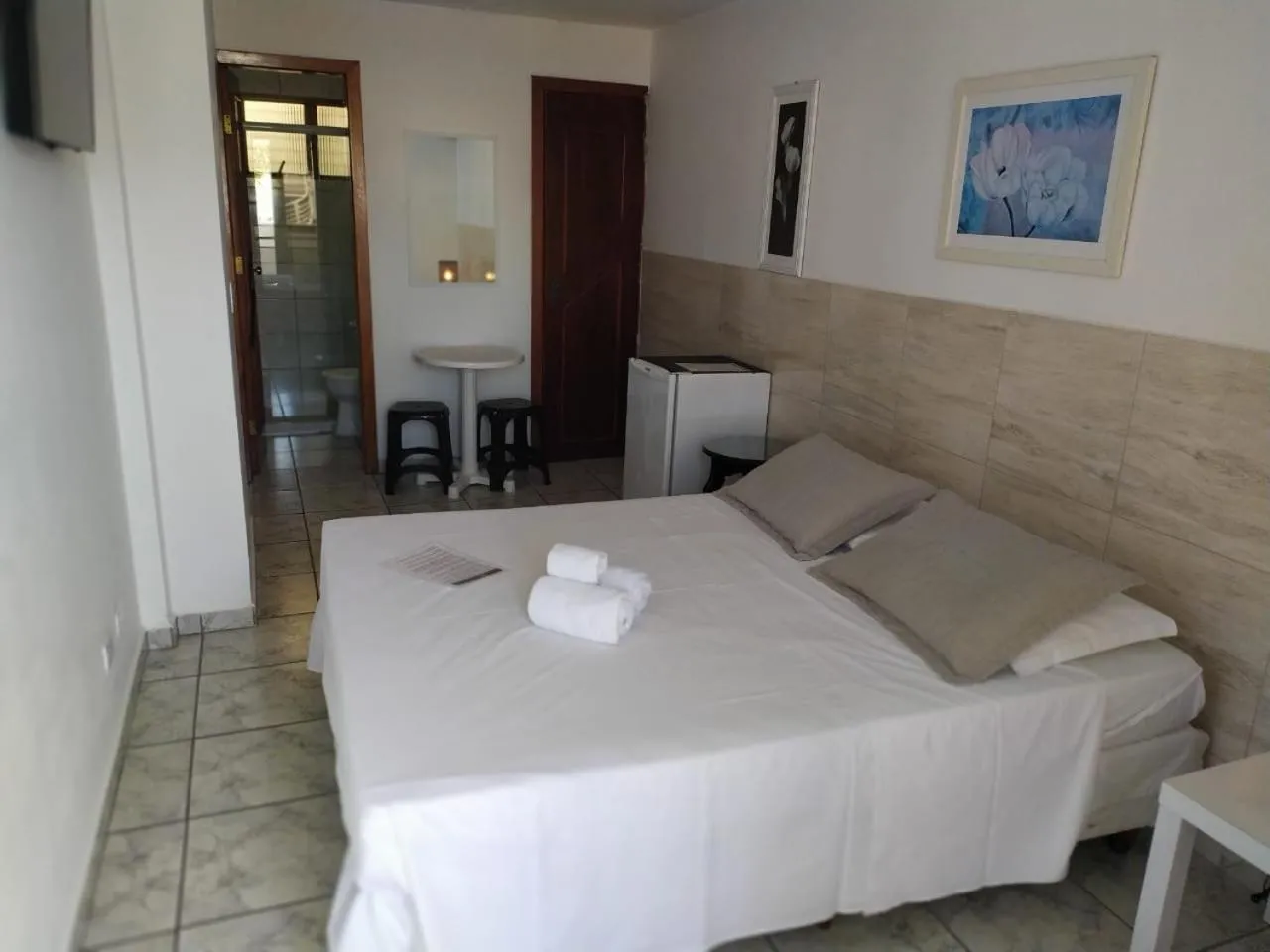 Bed in Hotel Nautico