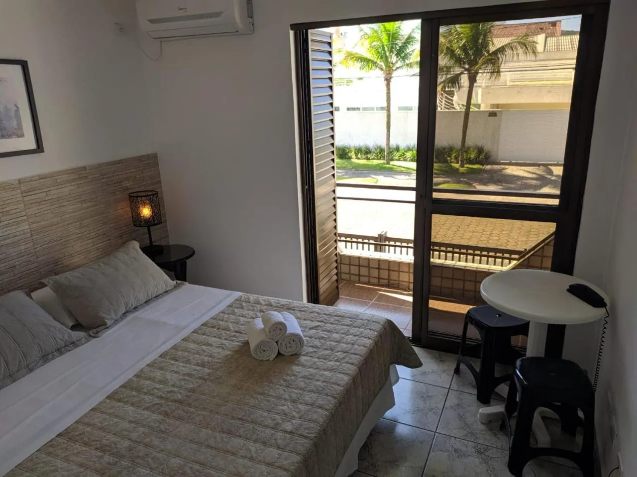 Bed in Hotel Nautico
