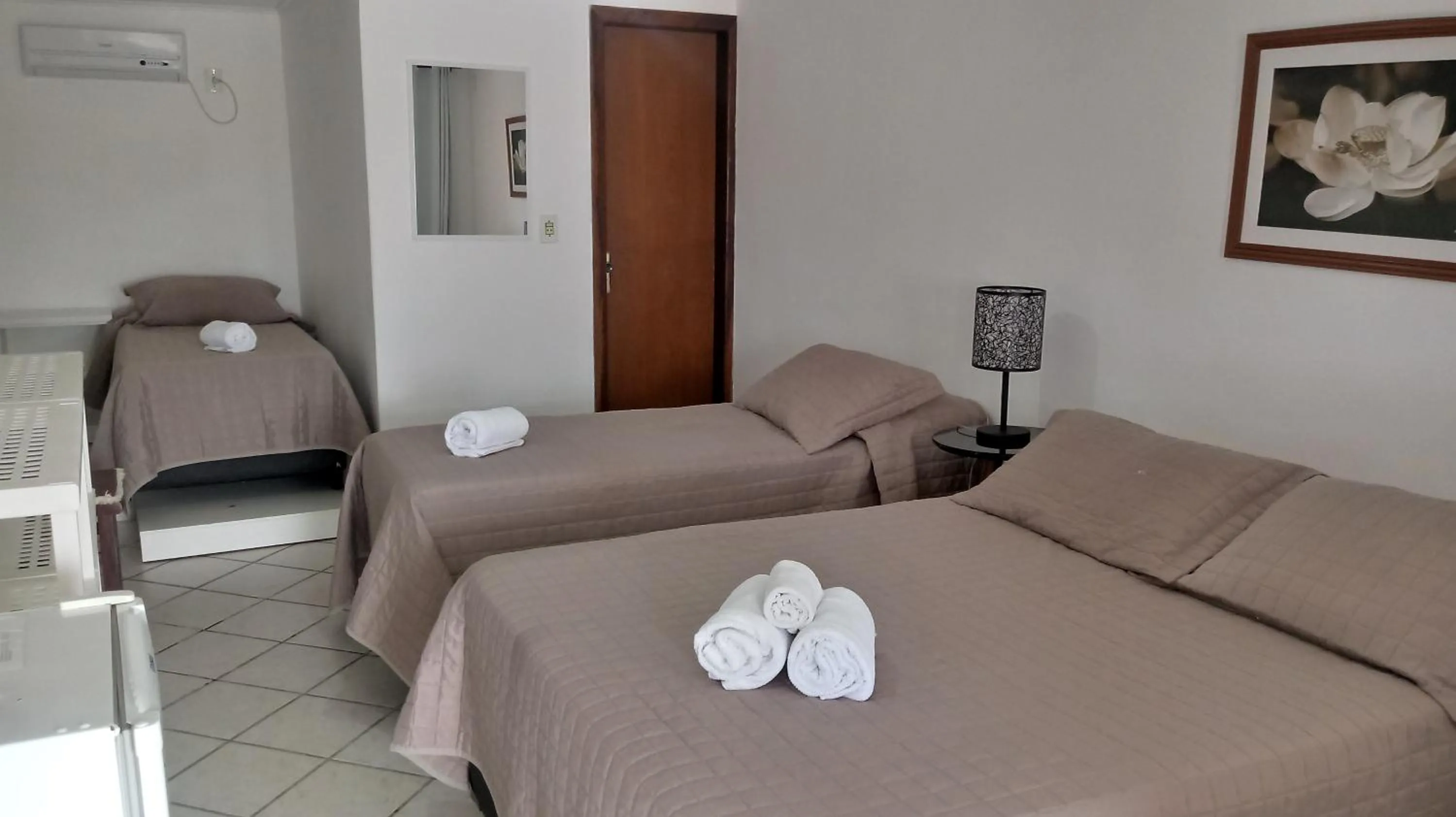 Bed in Hotel Nautico