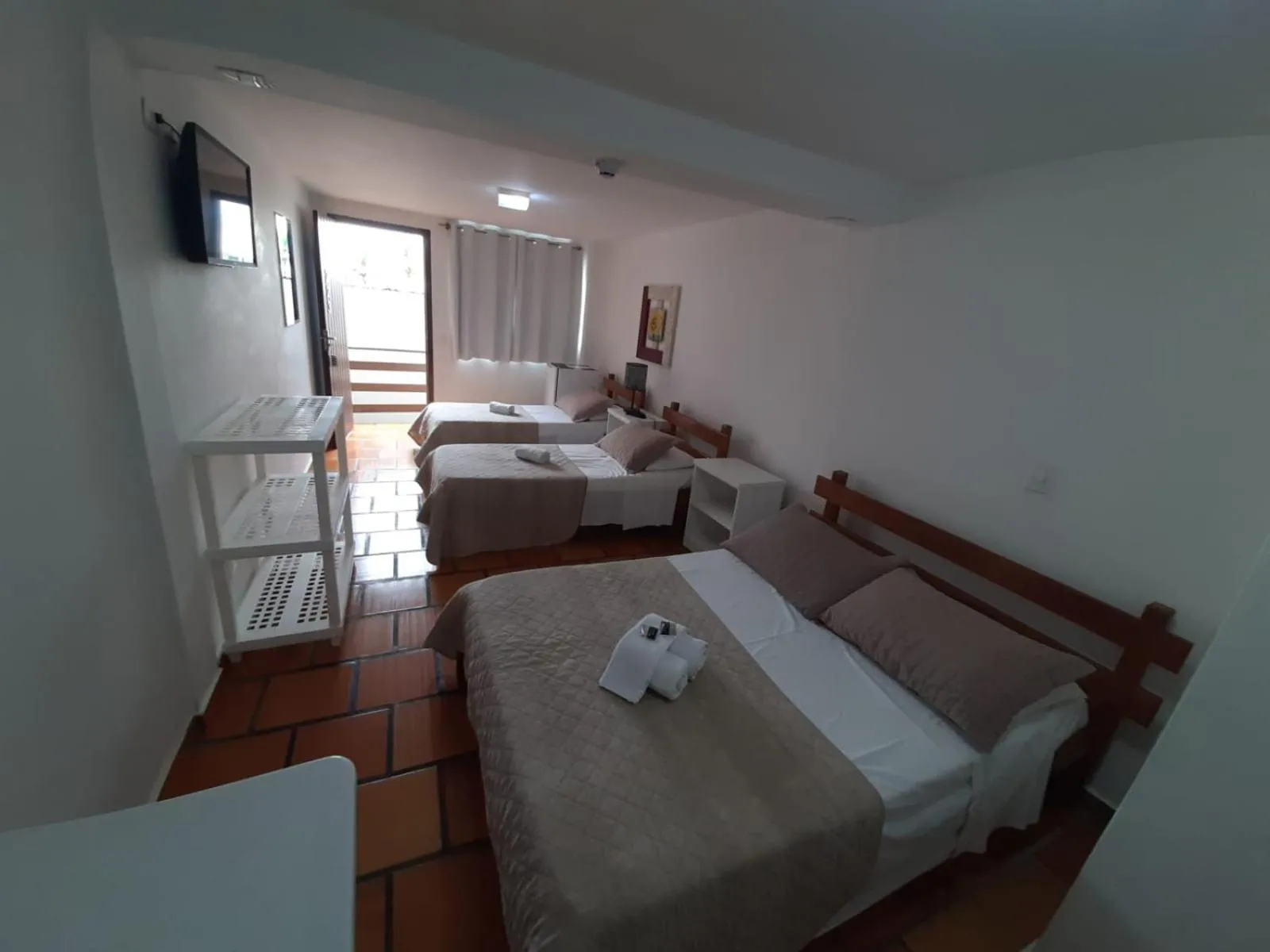 Bed in Hotel Nautico