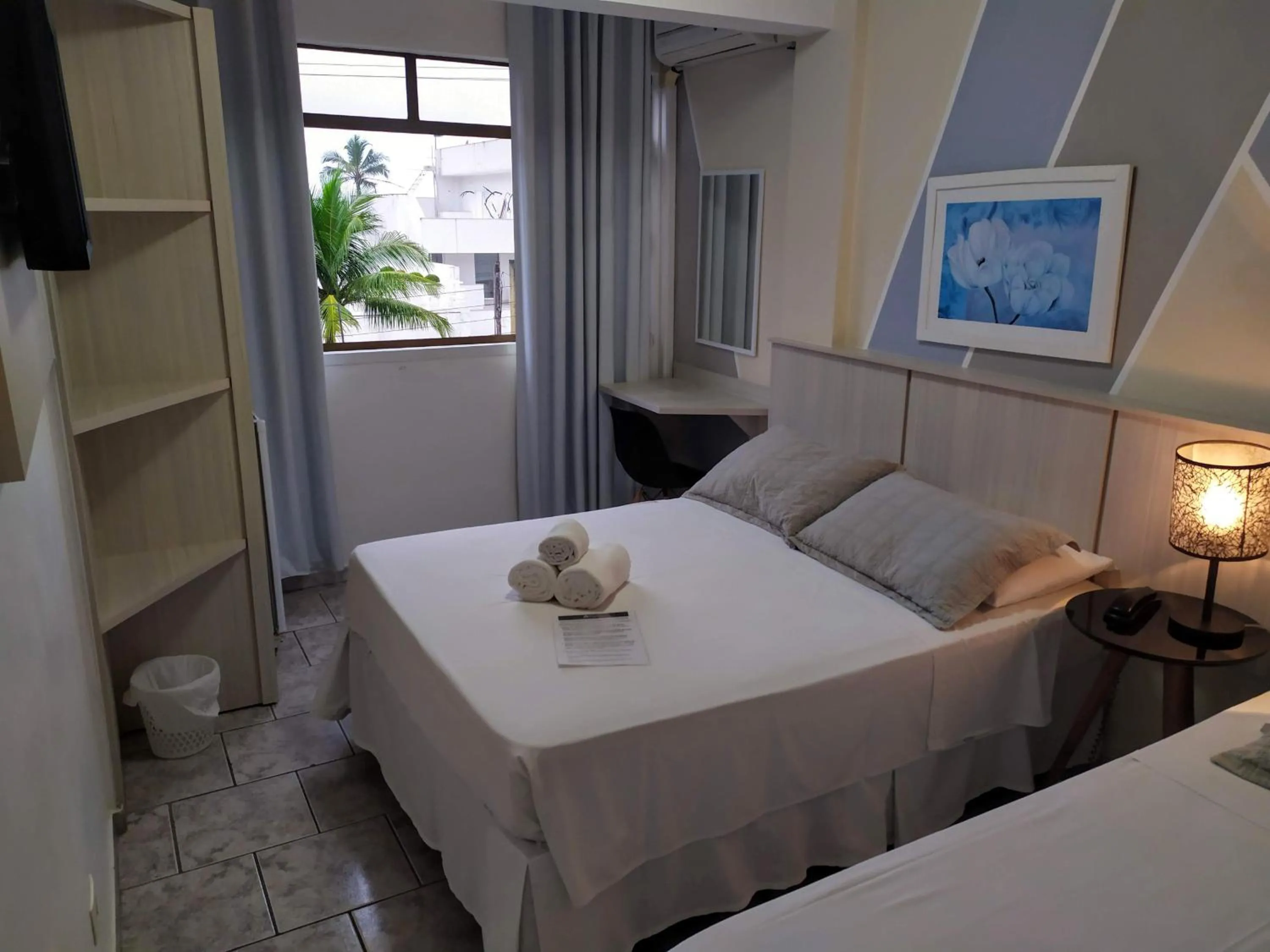 Bed in Hotel Nautico
